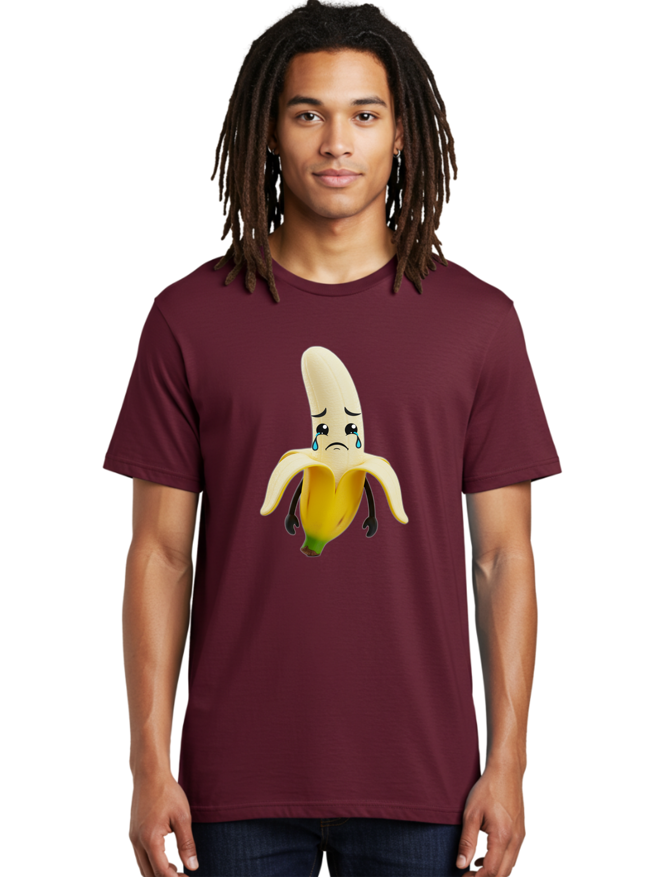 Crying-Banana-7 Men'S Graphic Tee, 100% Cotton, Comfortable Casual Summer Wear, Machine Washable, Vintage Camera, Old Camera, Antique Camera, Black Camera, Classic Photography, Photography Equipment, Nostalgic Device, Film Camera, Camera Art Bam148
