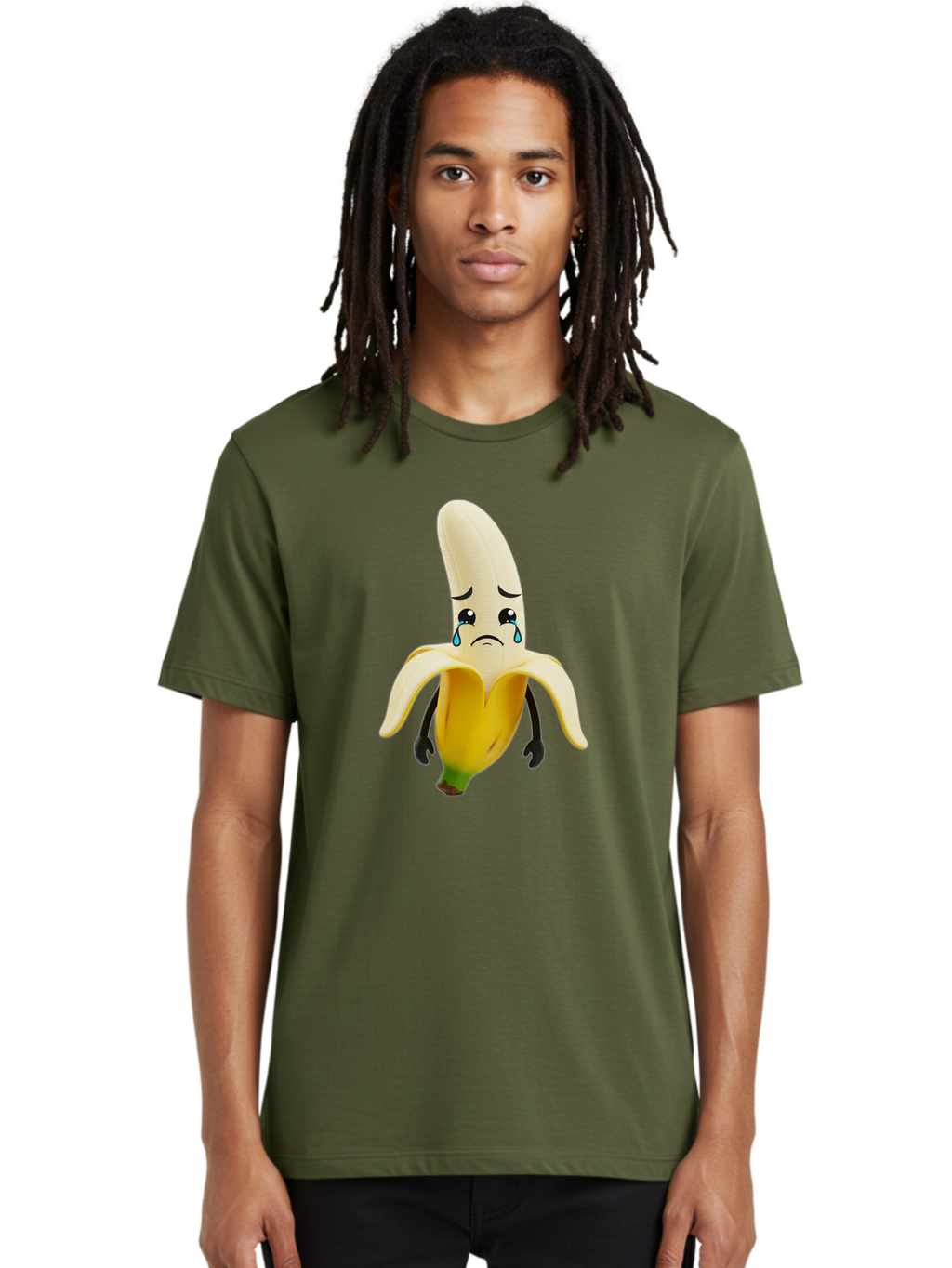 Crying-Banana-7 Men'S Graphic Tee, 100% Cotton, Comfortable Casual Summer Wear, Machine Washable, Vintage Camera, Old Camera, Antique Camera, Black Camera, Classic Photography, Photography Equipment, Nostalgic Device, Film Camera, Camera Art Bam148
