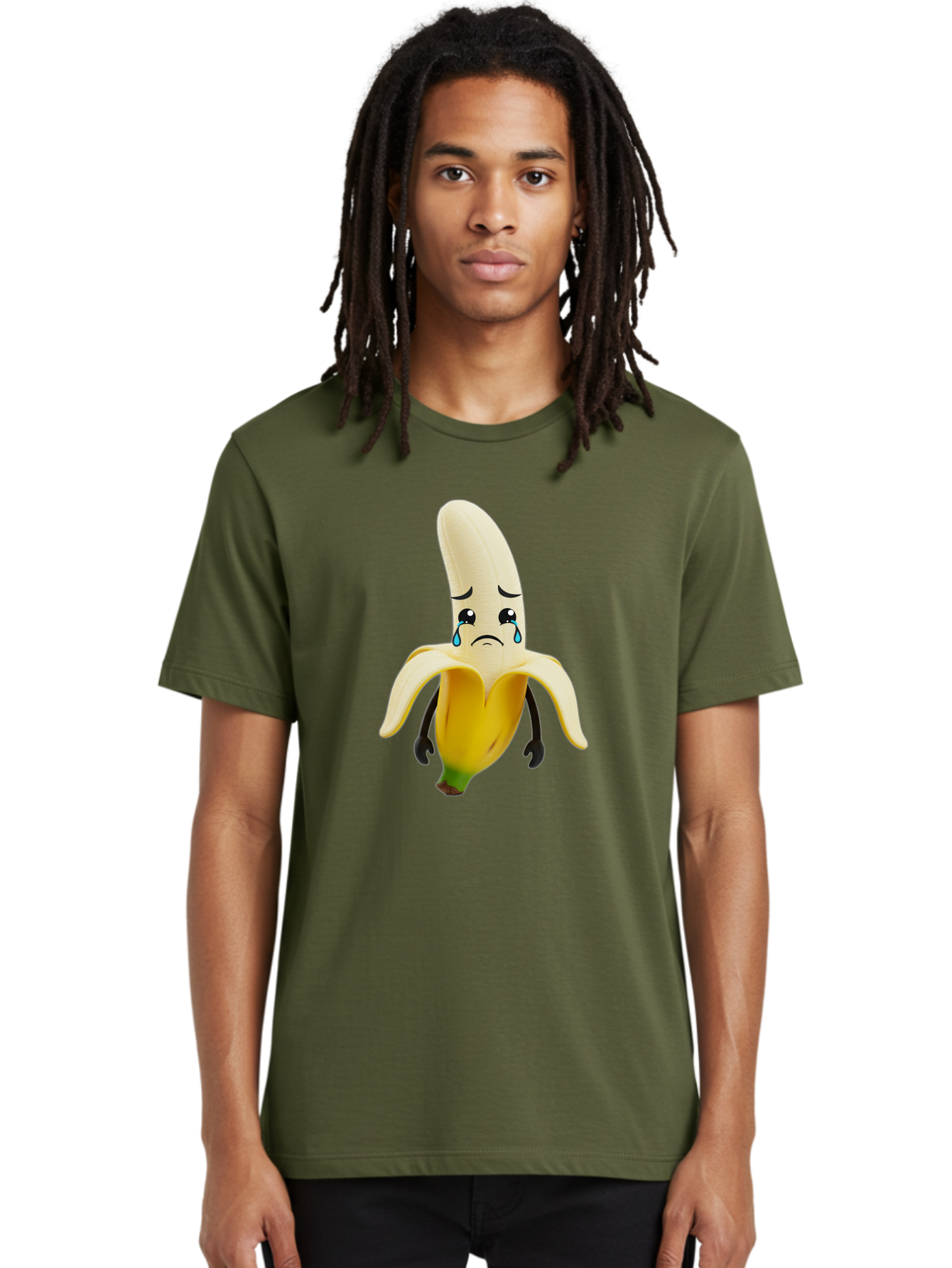 Crying-Banana-7 Men'S Graphic Tee, 100% Cotton, Comfortable Casual Summer Wear, Machine Washable, Vintage Camera, Old Camera, Antique Camera, Black Camera, Classic Photography, Photography Equipment, Nostalgic Device, Film Camera, Camera Art Bam148