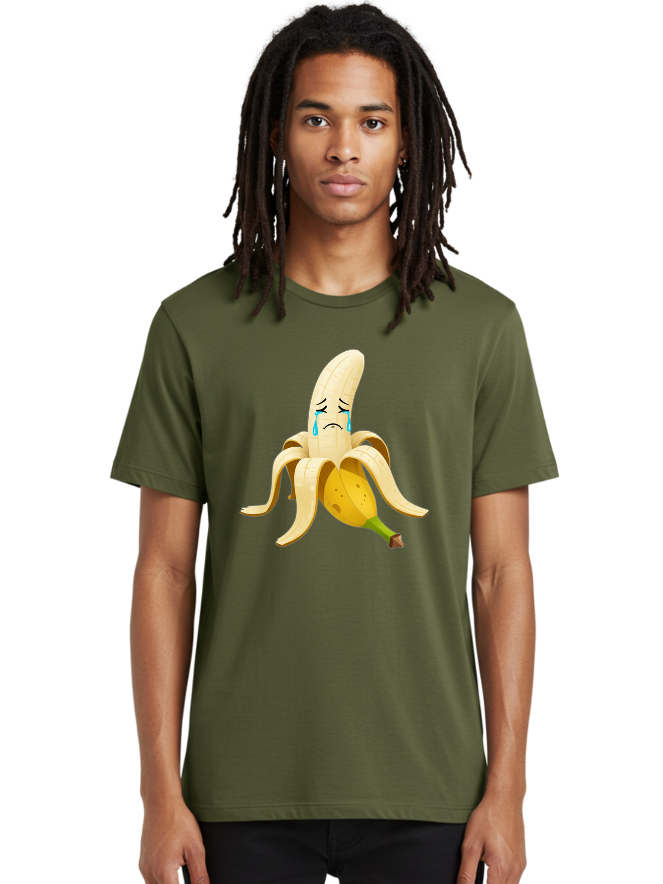 Crying-Banana-Peel Men'S Graphic Tee, 100% Cotton, Comfortable Casual Summer Wear, Machine Washable, Vintage Camera, Old Camera, Antique Camera, Black Camera, Classic Photography, Photography Equipment, Nostalgic Device, Film Camera, Bam151