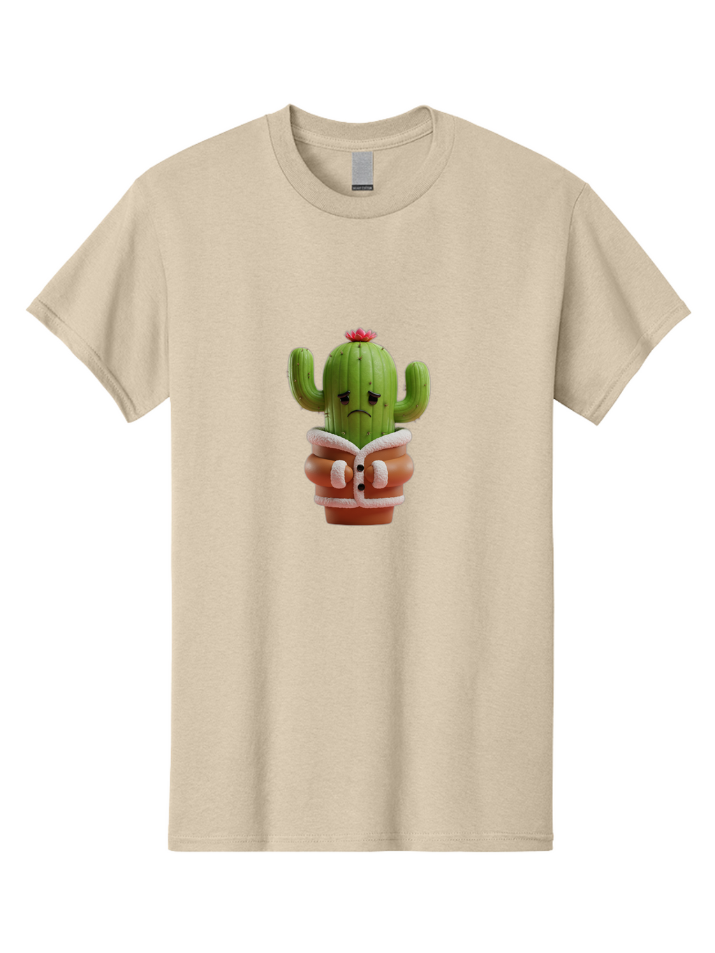 Crying-Cactus-1 Men'S Graphic Tee, 100% Cotton, Comfortable Casual Summer Wear, Machine Washable, Vintage Camera, Old Camera, Antique Camera, Black Camera, Classic Photography, Photography Equipment, Nostalgic Device, Film Camera, Camera Art Bam154