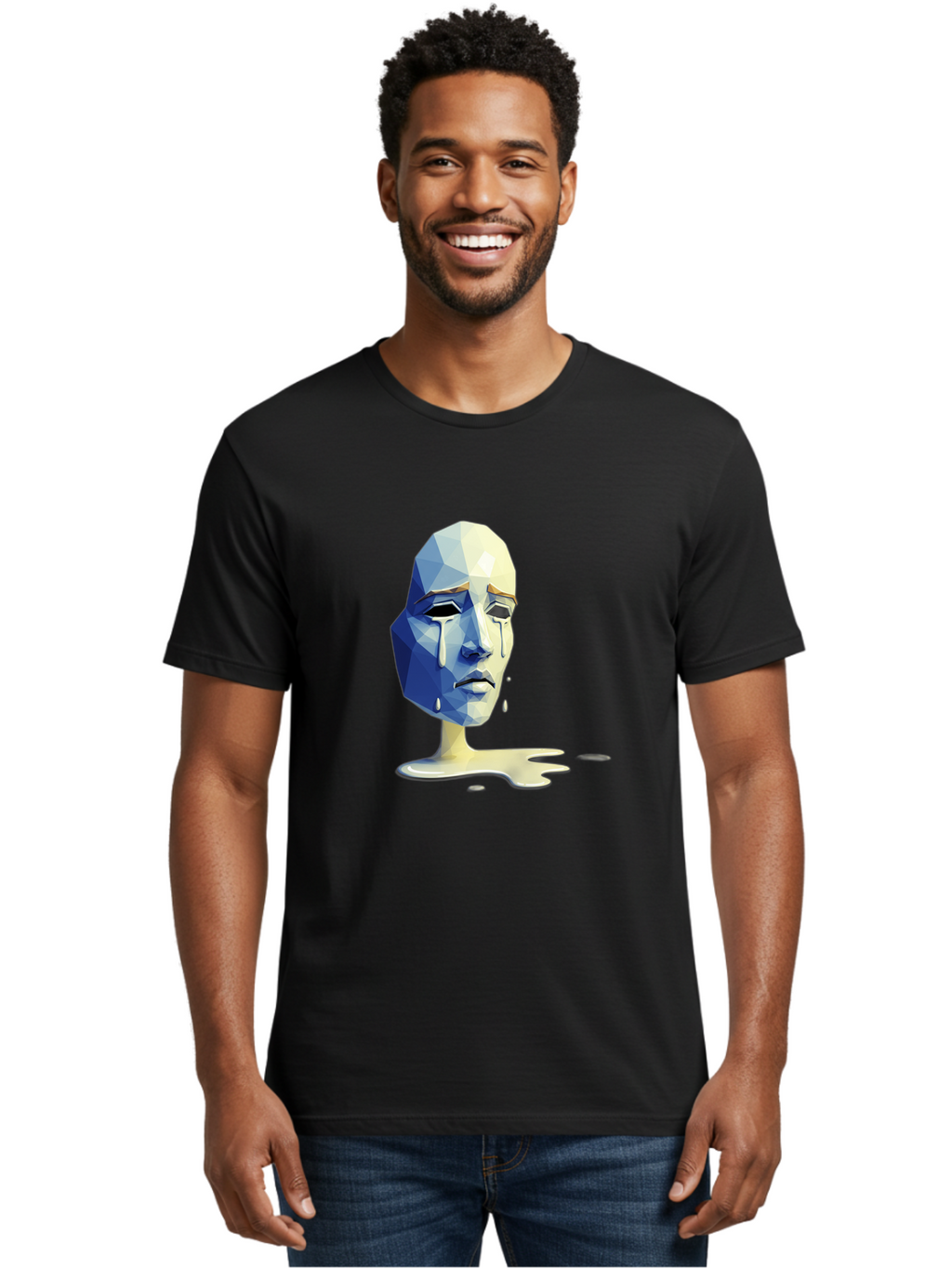 Crying-Head Men'S Graphic Tee, 100% Cotton, Comfortable Casual Summer Wear, Machine Washable, Vintage Camera, Old Camera, Antique Camera, Black Camera, Classic Photography, Photography Equipment, Nostalgic Device, Film Camera, Camera Art Bam159