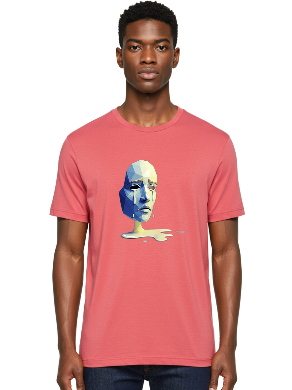 Crying-Head Men'S Graphic Tee, 100% Cotton, Comfortable Casual Summer Wear, Machine Washable, Vintage Camera, Old Camera, Antique Camera, Black Camera, Classic Photography, Photography Equipment, Nostalgic Device, Film Camera, Camera Art Bam159