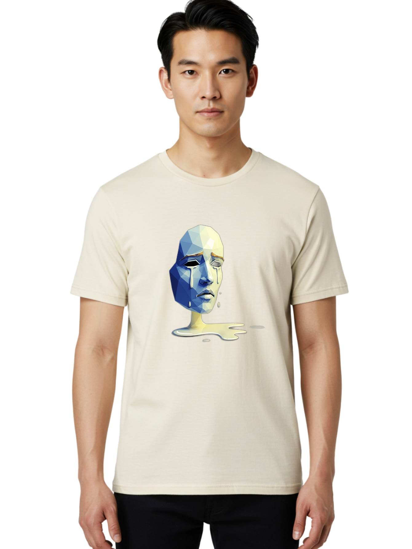 Crying-Head Men'S Graphic Tee, 100% Cotton, Comfortable Casual Summer Wear, Machine Washable, Vintage Camera, Old Camera, Antique Camera, Black Camera, Classic Photography, Photography Equipment, Nostalgic Device, Film Camera, Camera Art Bam159