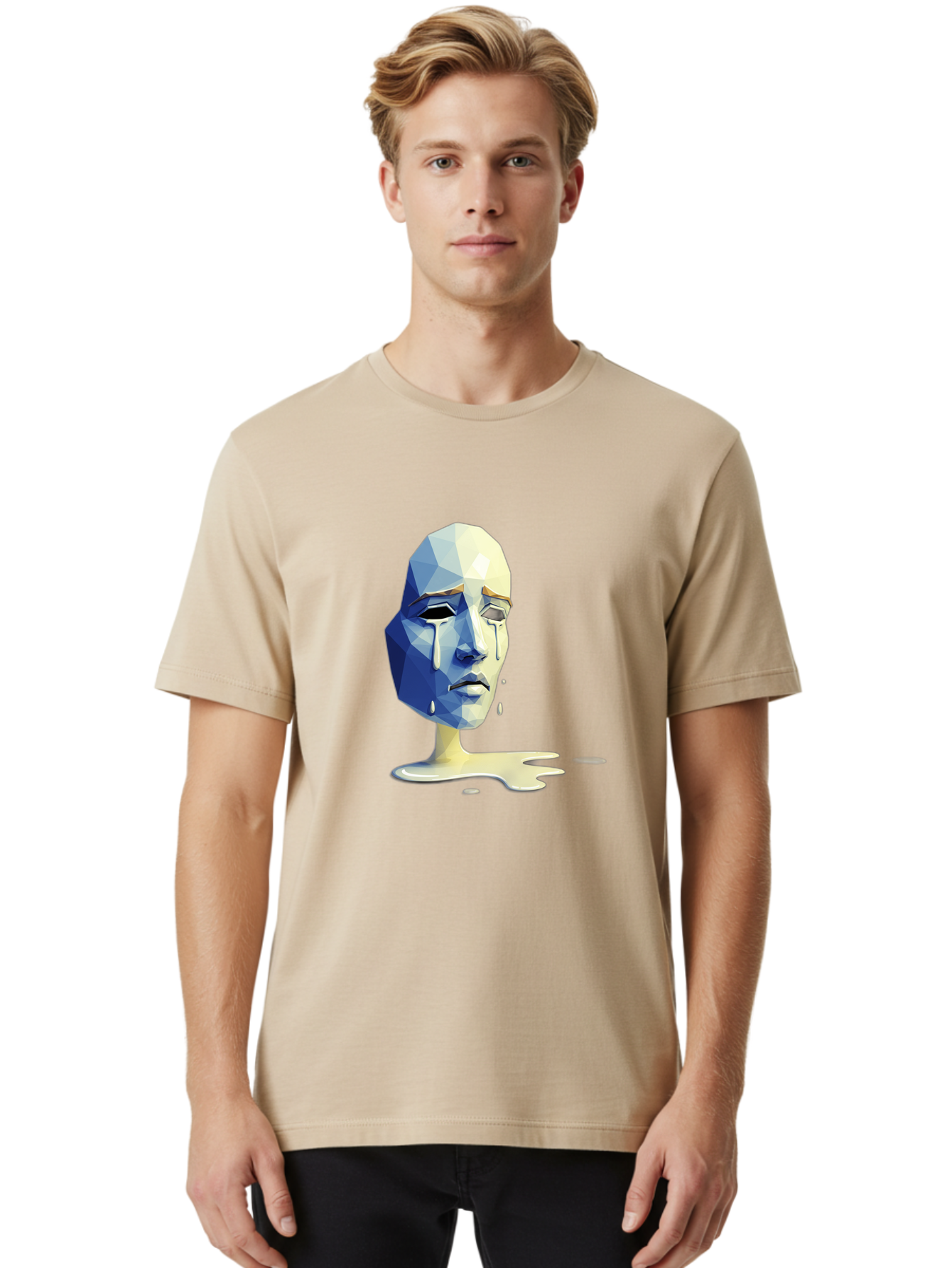 Crying-Head Men'S Graphic Tee, 100% Cotton, Comfortable Casual Summer Wear, Machine Washable, Vintage Camera, Old Camera, Antique Camera, Black Camera, Classic Photography, Photography Equipment, Nostalgic Device, Film Camera, Camera Art Bam159