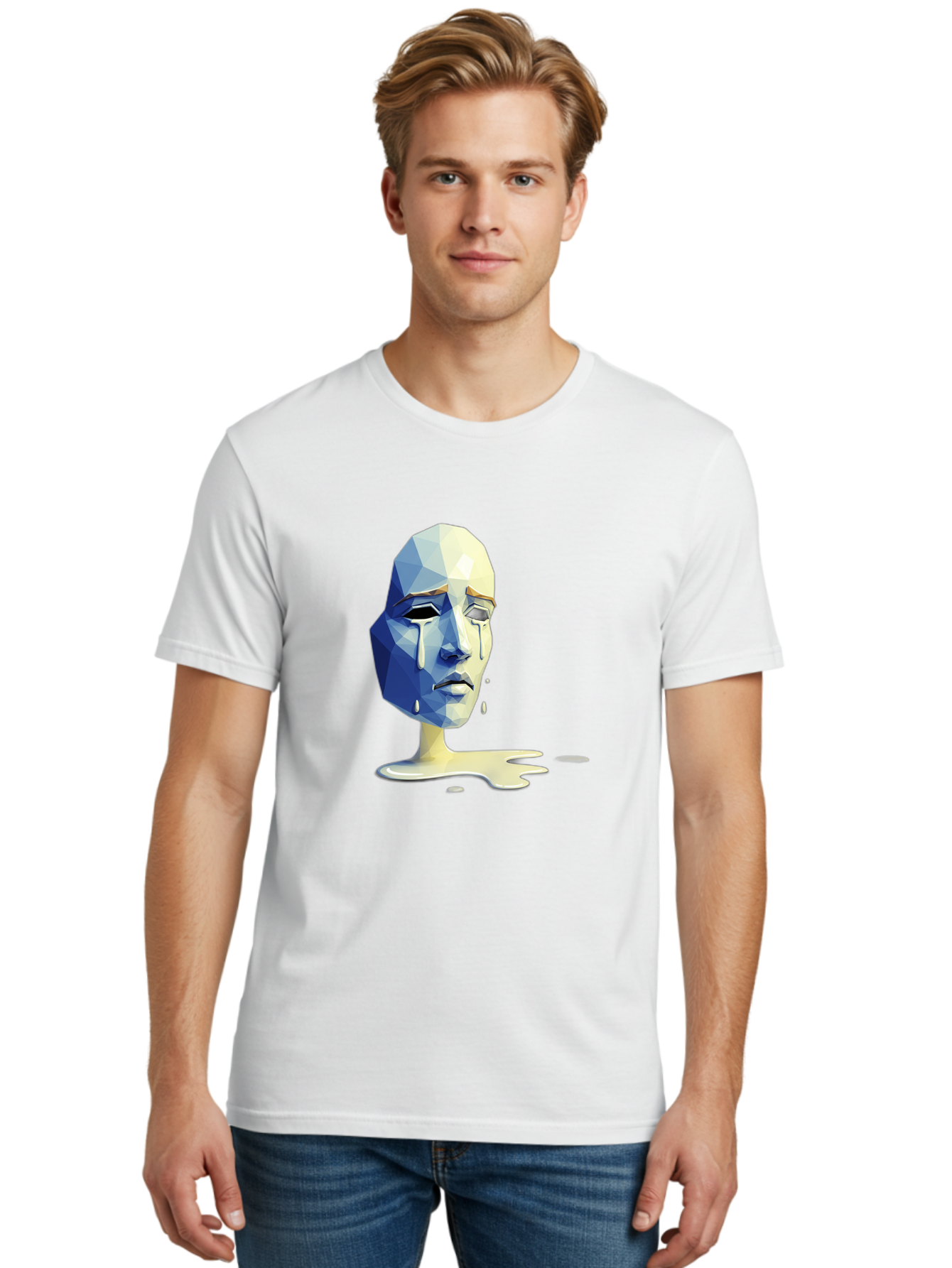 Crying-Head Men'S Graphic Tee, 100% Cotton, Comfortable Casual Summer Wear, Machine Washable, Vintage Camera, Old Camera, Antique Camera, Black Camera, Classic Photography, Photography Equipment, Nostalgic Device, Film Camera, Camera Art Bam159