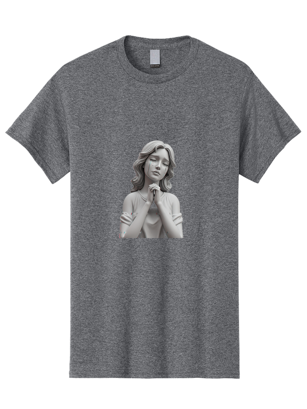 Crying-Lady-Statue Men'S Graphic Tee, 100% Cotton, Comfortable Casual Summer Wear, Machine Washable, Vintage Camera, Old Camera, Antique Camera, Black Camera, Classic Photography, Photography Equipment, Nostalgic Device, Film Camera, Bam160