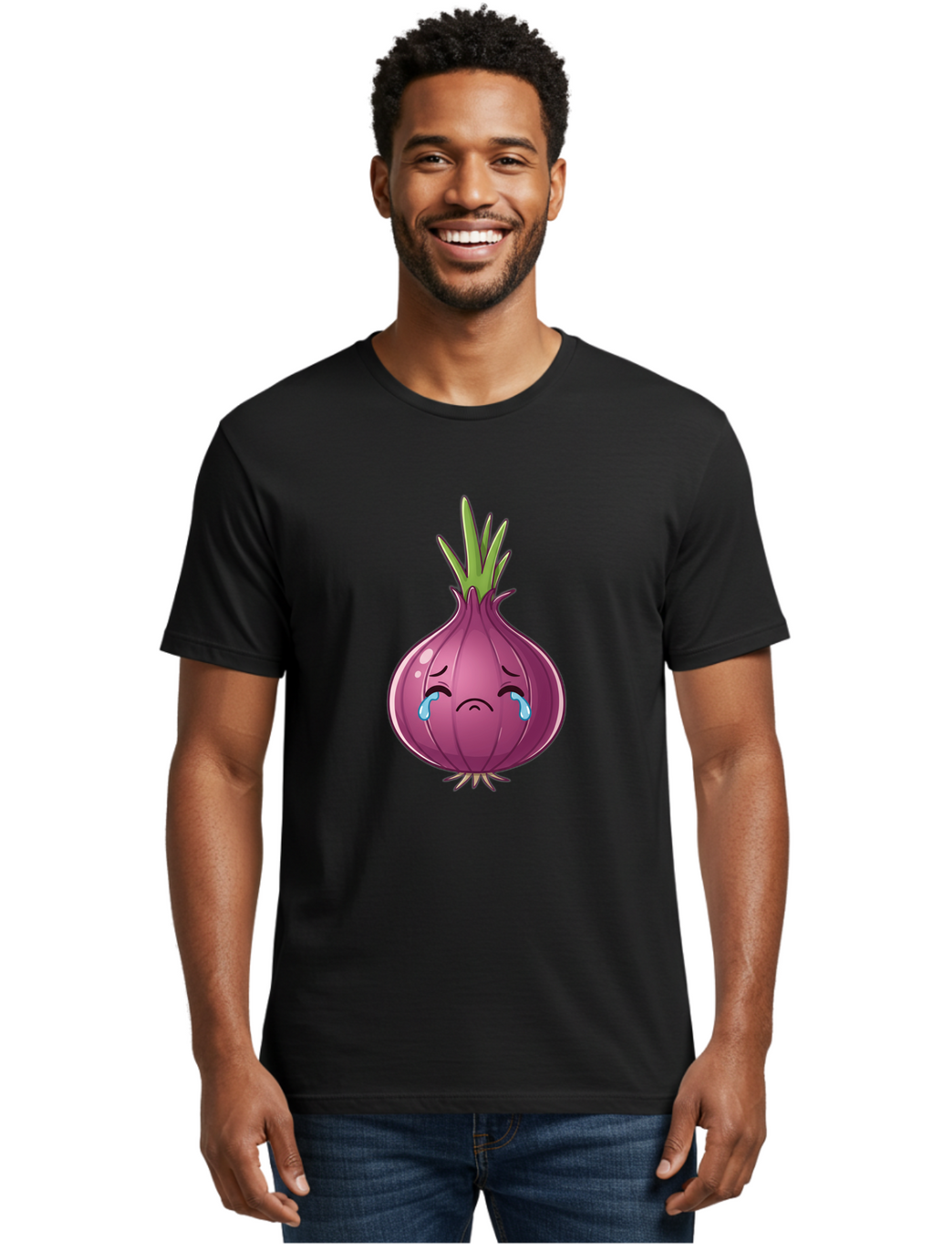 Crying-Onion-1 Men'S Graphic Tee, 100% Cotton, Comfortable Casual Summer Wear, Machine Washable, Vintage Camera, Old Camera, Antique Camera, Black Camera, Classic Photography, Photography Equipment, Nostalgic Device, Film Camera, Camera Art Bam162