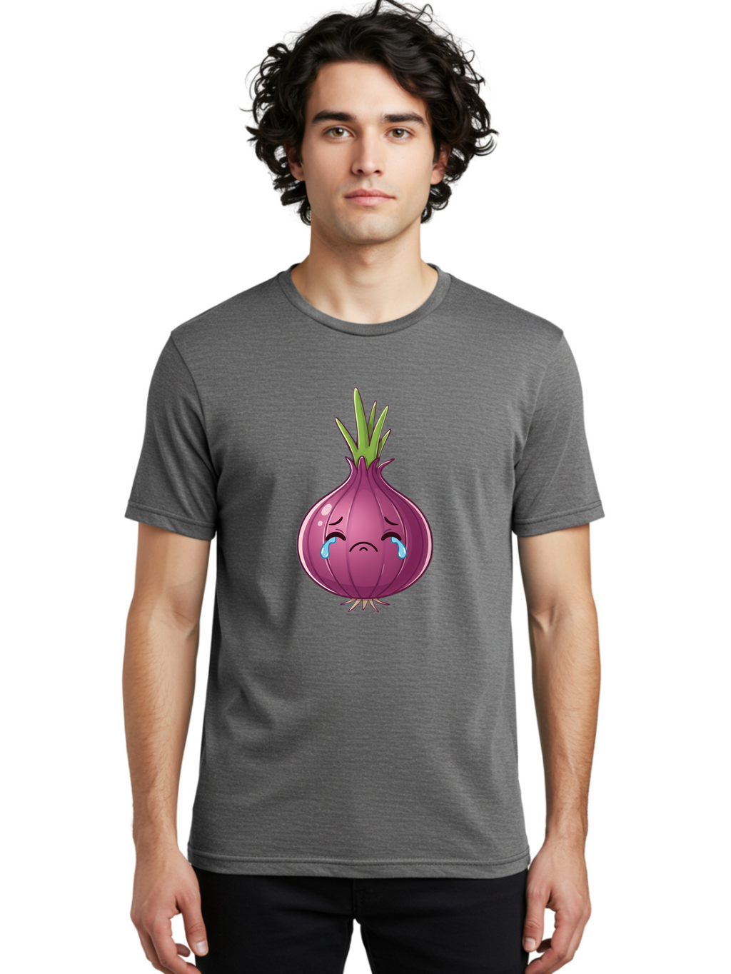 Crying-Onion-1 Men'S Graphic Tee, 100% Cotton, Comfortable Casual Summer Wear, Machine Washable, Vintage Camera, Old Camera, Antique Camera, Black Camera, Classic Photography, Photography Equipment, Nostalgic Device, Film Camera, Camera Art Bam162