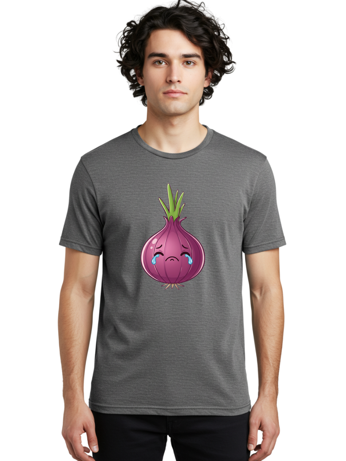Crying-Onion-1 Men'S Graphic Tee, 100% Cotton, Comfortable Casual Summer Wear, Machine Washable, Vintage Camera, Old Camera, Antique Camera, Black Camera, Classic Photography, Photography Equipment, Nostalgic Device, Film Camera, Camera Art Bam162