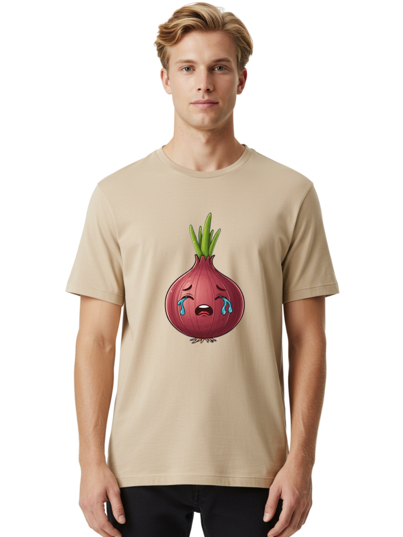 Crying-Onion-10 Men'S Graphic Tee, 100% Cotton, Comfortable Casual Summer Wear, Machine Washable, Vintage Camera, Old Camera, Antique Camera, Black Camera, Classic Photography, Photography Equipment, Nostalgic Device, Film Camera, Camera Art Bam163