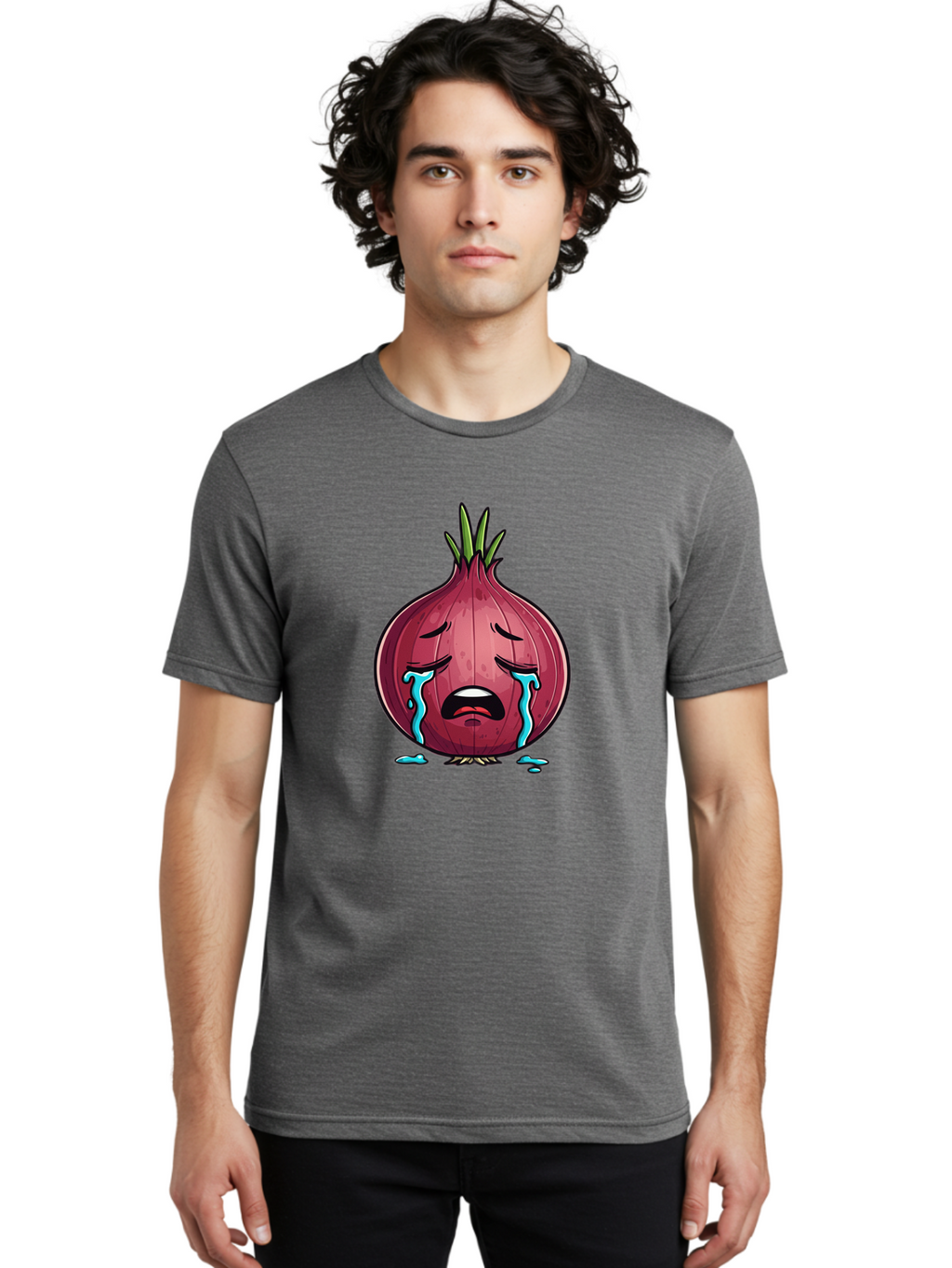 Crying-Onion-12 Men'S Graphic Tee, 100% Cotton, Comfortable Casual Summer Wear, Machine Washable, Vintage Camera, Old Camera, Antique Camera, Black Camera, Classic Photography, Photography Equipment, Nostalgic Device, Film Camera, Camera Art Bam165