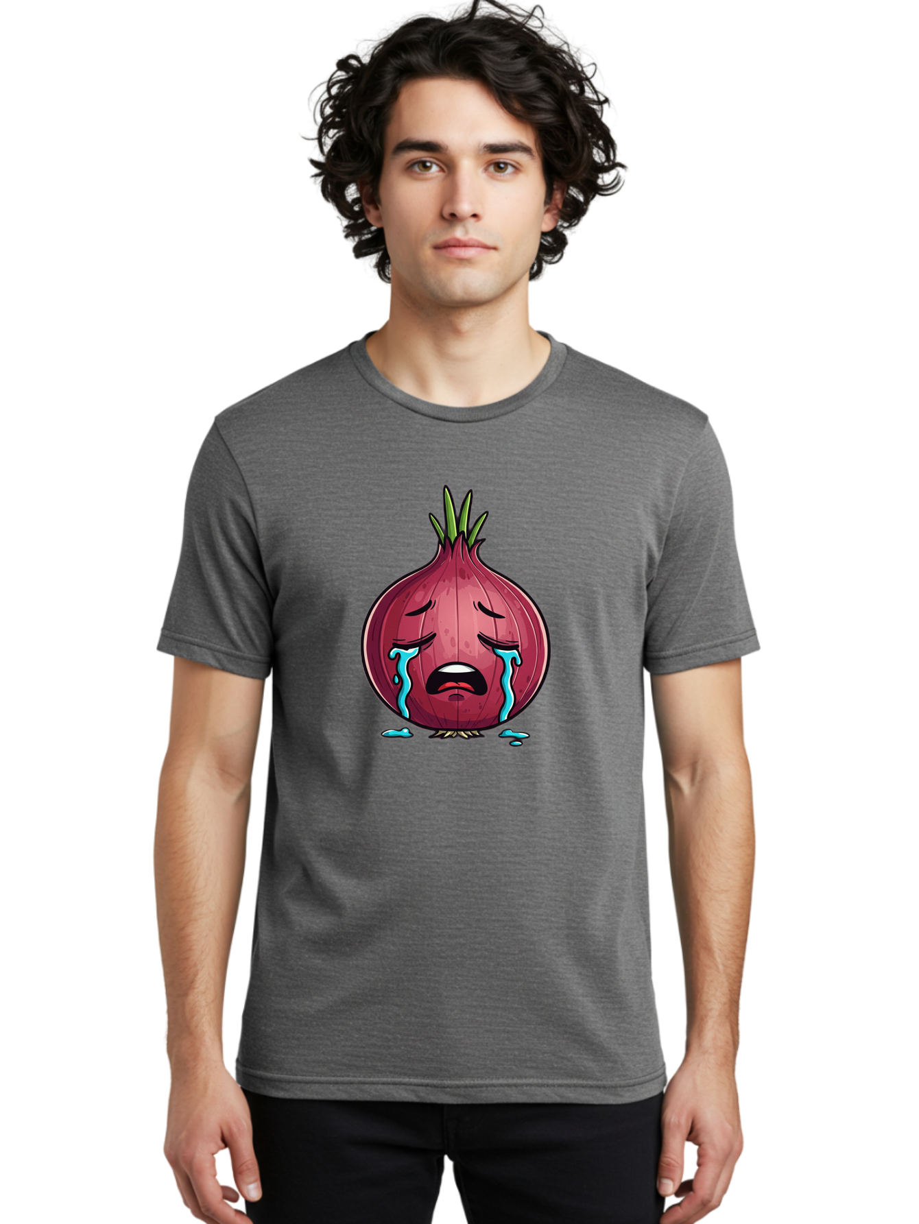 Crying-Onion-12 Men'S Graphic Tee, 100% Cotton, Comfortable Casual Summer Wear, Machine Washable, Vintage Camera, Old Camera, Antique Camera, Black Camera, Classic Photography, Photography Equipment, Nostalgic Device, Film Camera, Camera Art Bam165