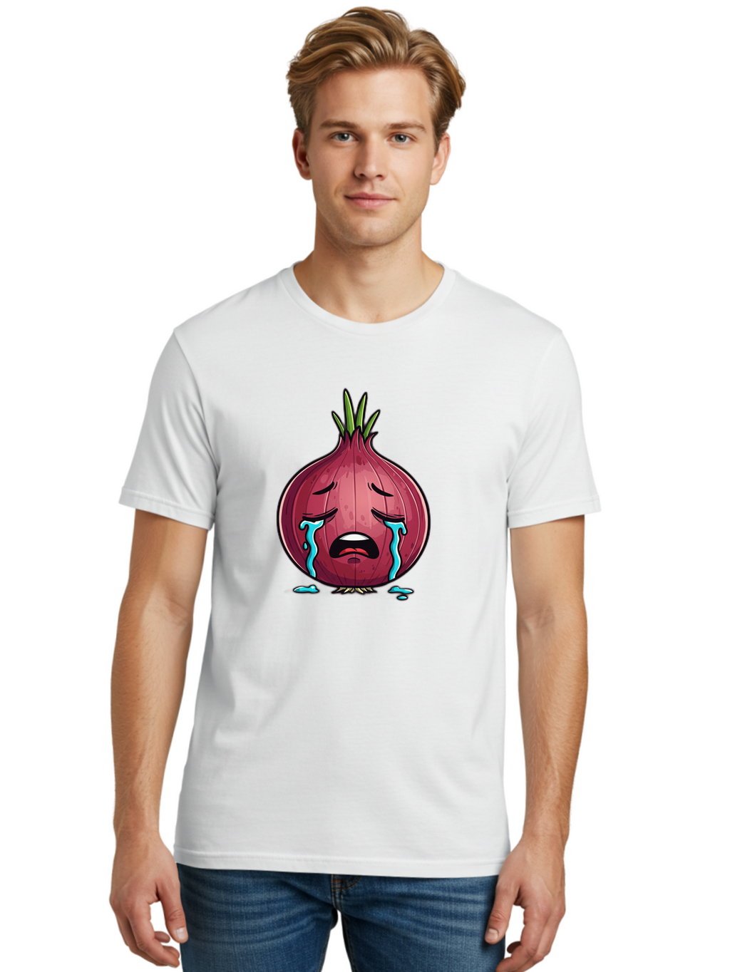 Crying-Onion-12 Men'S Graphic Tee, 100% Cotton, Comfortable Casual Summer Wear, Machine Washable, Vintage Camera, Old Camera, Antique Camera, Black Camera, Classic Photography, Photography Equipment, Nostalgic Device, Film Camera, Camera Art Bam165