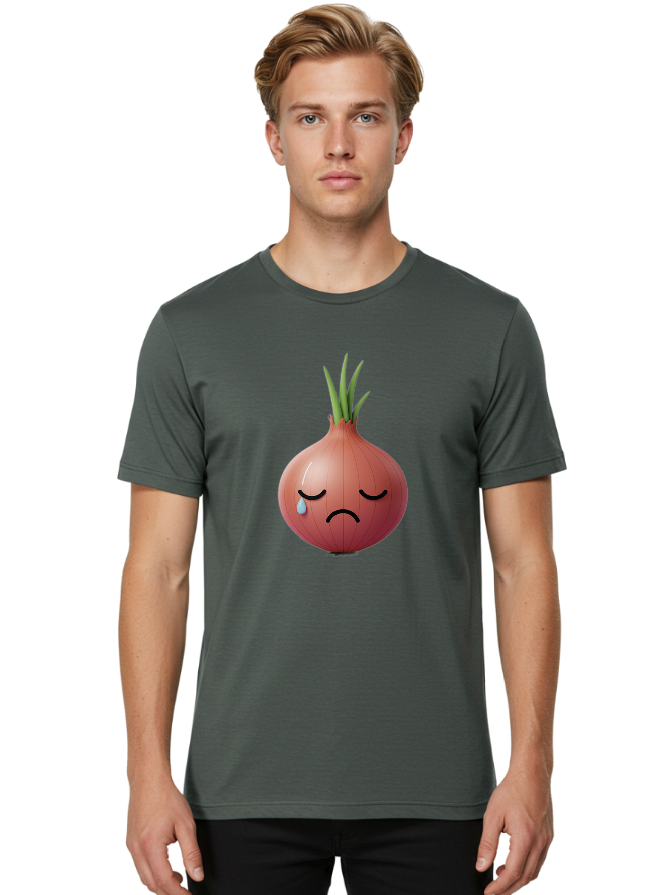 Crying-Onion-3 Men'S Graphic Tee, 100% Cotton, Comfortable Casual Summer Wear, Machine Washable, Vintage Camera, Old Camera, Antique Camera, Black Camera, Classic Photography, Photography Equipment, Nostalgic Device, Film Camera, Camera Art Bam167