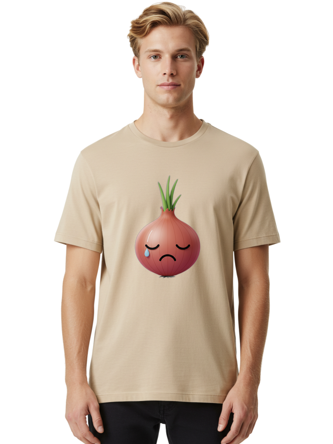 Crying-Onion-3 Men'S Graphic Tee, 100% Cotton, Comfortable Casual Summer Wear, Machine Washable, Vintage Camera, Old Camera, Antique Camera, Black Camera, Classic Photography, Photography Equipment, Nostalgic Device, Film Camera, Camera Art Bam167