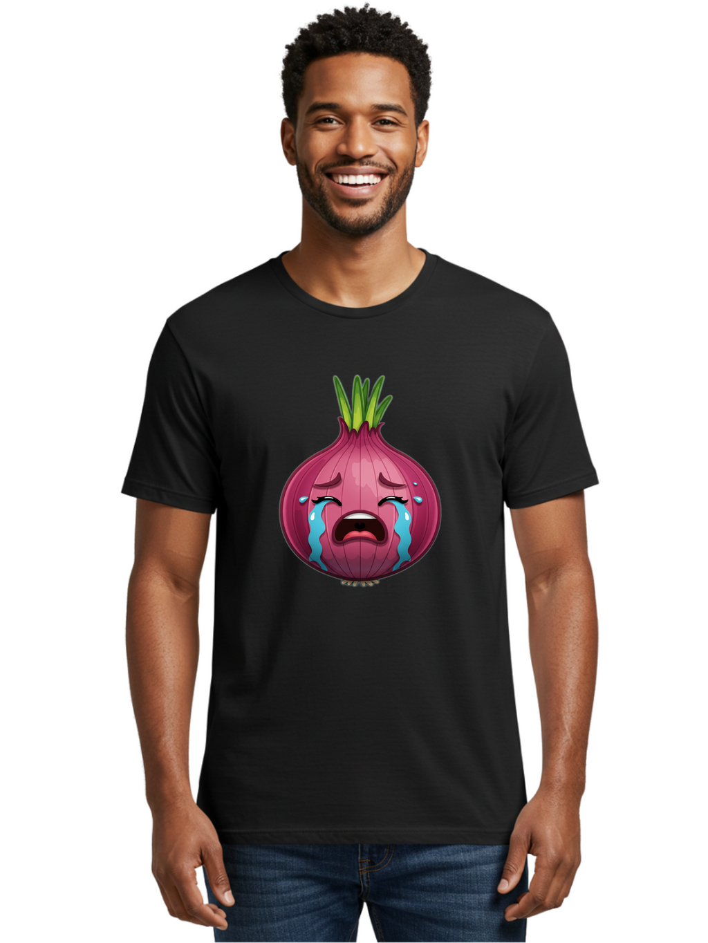 Crying-Onion-4 Men'S Graphic Tee, 100% Cotton, Comfortable Casual Summer Wear, Machine Washable, Vintage Camera, Old Camera, Antique Camera, Black Camera, Classic Photography, Photography Equipment, Nostalgic Device, Film Camera, Camera Art Bam168