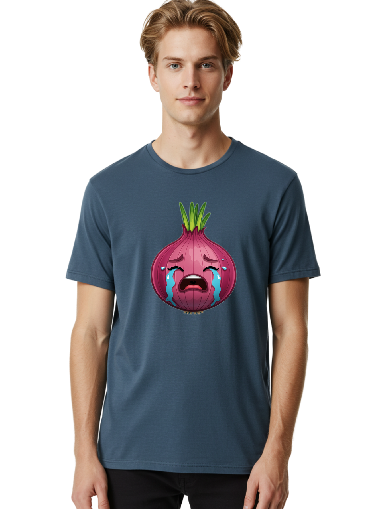 Crying-Onion-4 Men'S Graphic Tee, 100% Cotton, Comfortable Casual Summer Wear, Machine Washable, Vintage Camera, Old Camera, Antique Camera, Black Camera, Classic Photography, Photography Equipment, Nostalgic Device, Film Camera, Camera Art Bam168