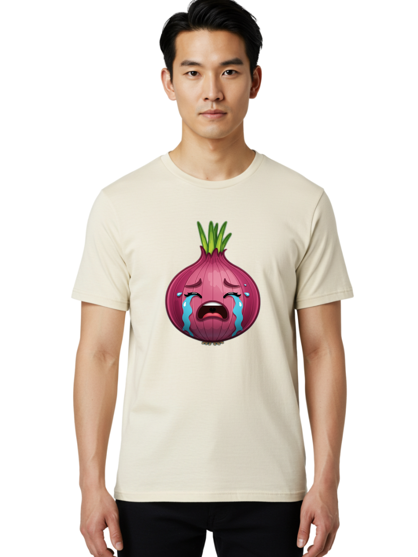 Crying-Onion-4 Men'S Graphic Tee, 100% Cotton, Comfortable Casual Summer Wear, Machine Washable, Vintage Camera, Old Camera, Antique Camera, Black Camera, Classic Photography, Photography Equipment, Nostalgic Device, Film Camera, Camera Art Bam168