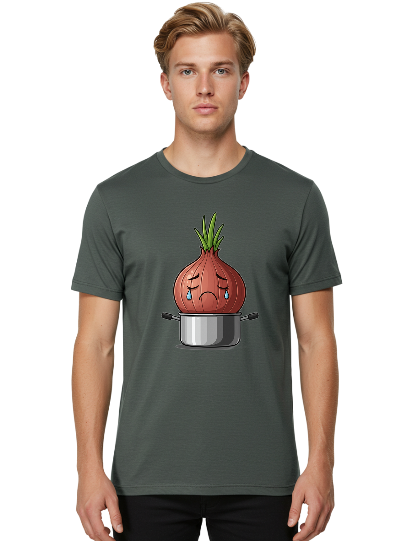 Crying-Onion-9 Men'S Graphic Tee, 100% Cotton, Comfortable Casual Summer Wear, Machine Washable, Vintage Camera, Old Camera, Antique Camera, Black Camera, Classic Photography, Photography Equipment, Nostalgic Device, Film Camera, Camera Art Bam173