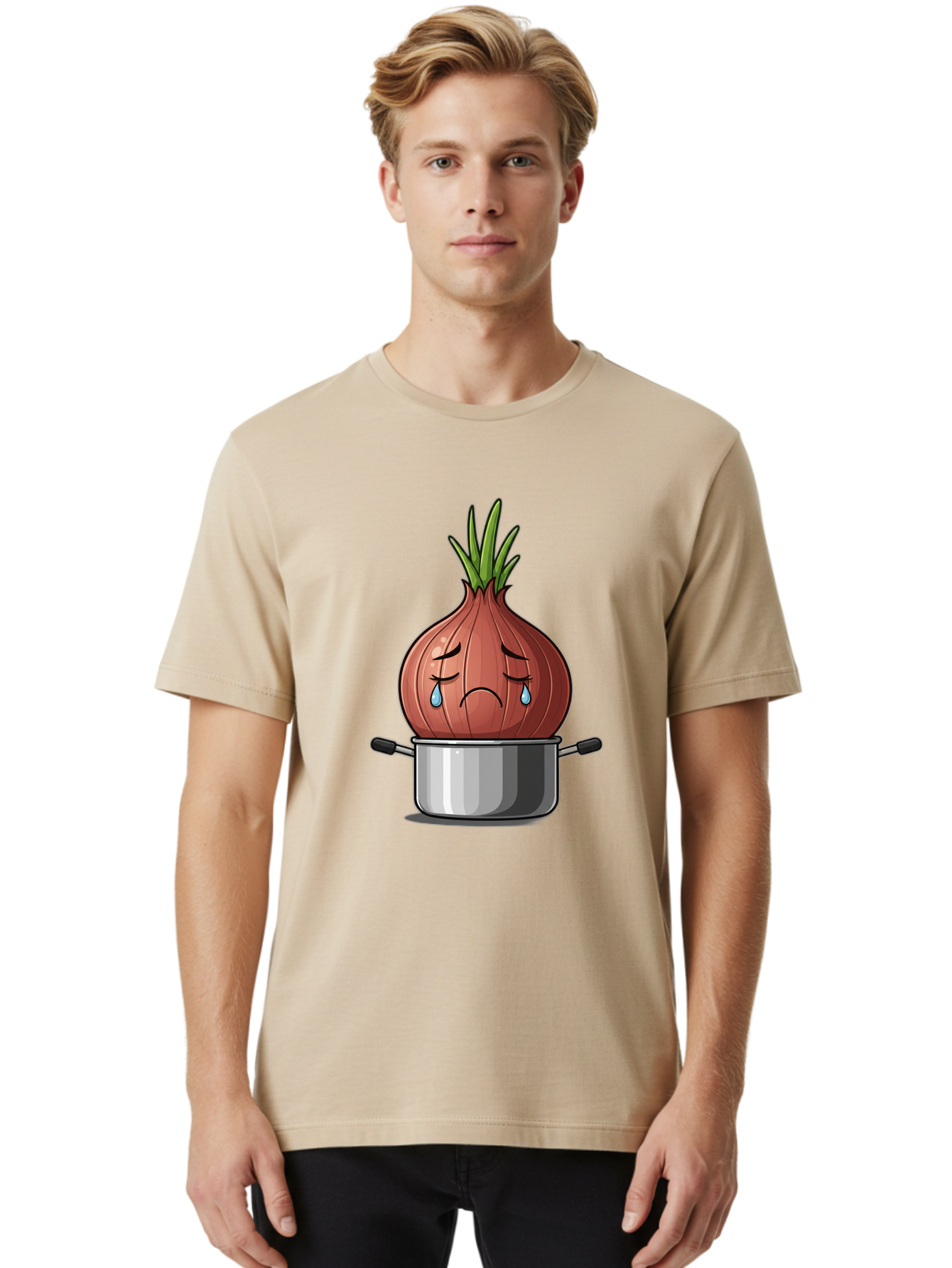 Crying-Onion-9 Men'S Graphic Tee, 100% Cotton, Comfortable Casual Summer Wear, Machine Washable, Vintage Camera, Old Camera, Antique Camera, Black Camera, Classic Photography, Photography Equipment, Nostalgic Device, Film Camera, Camera Art Bam173