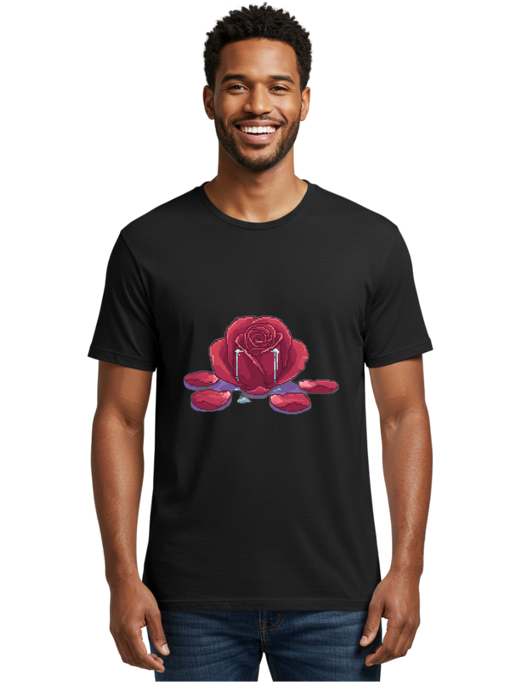 Crying-Rose Men'S Graphic Tee, 100% Cotton, Comfortable Casual Summer Wear, Machine Washable, Vintage Camera, Old Camera, Antique Camera, Black Camera, Classic Photography, Photography Equipment, Nostalgic Device, Film Camera, Camera Art Bam179