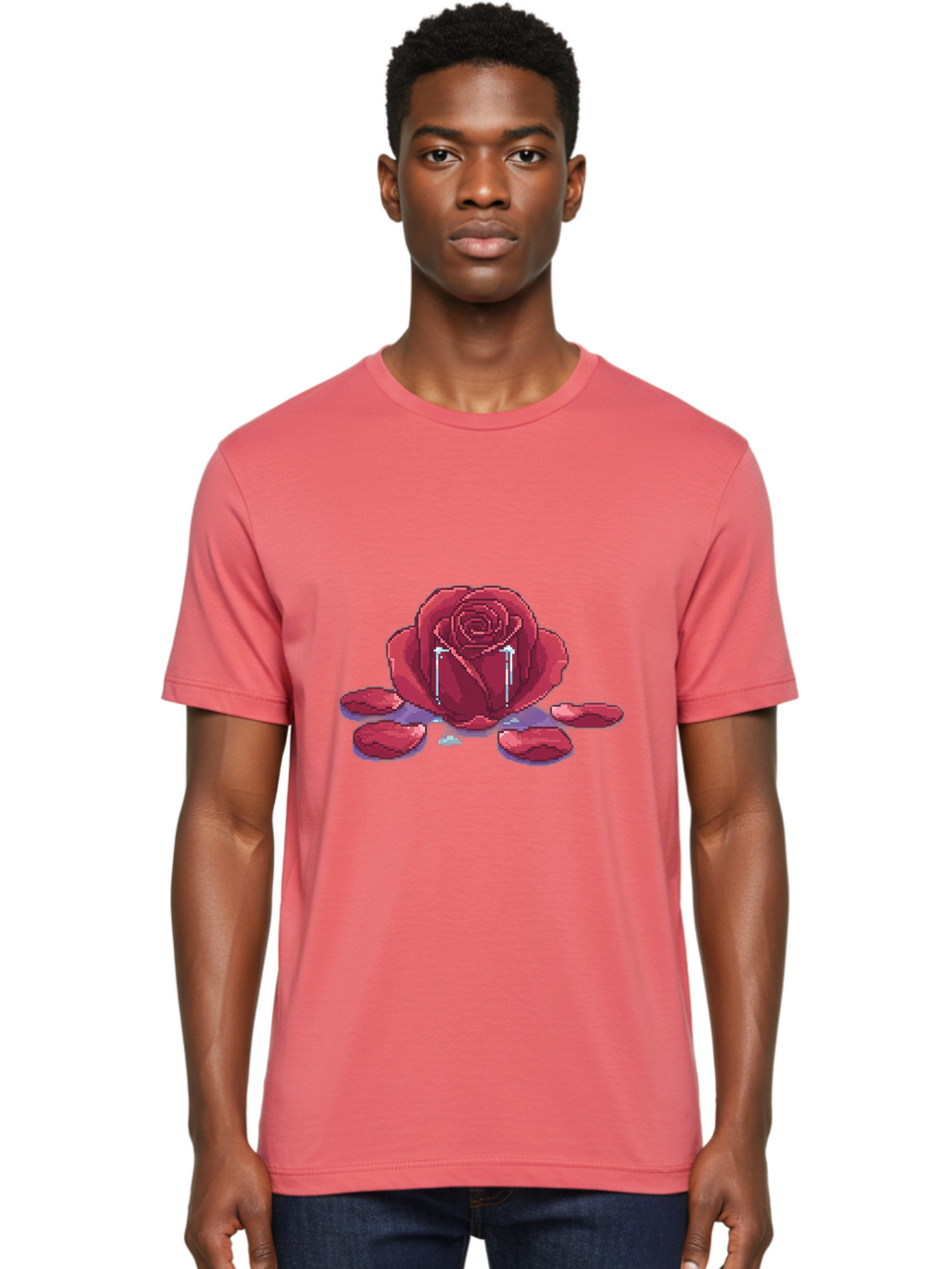 Crying-Rose Men'S Graphic Tee, 100% Cotton, Comfortable Casual Summer Wear, Machine Washable, Vintage Camera, Old Camera, Antique Camera, Black Camera, Classic Photography, Photography Equipment, Nostalgic Device, Film Camera, Camera Art Bam179