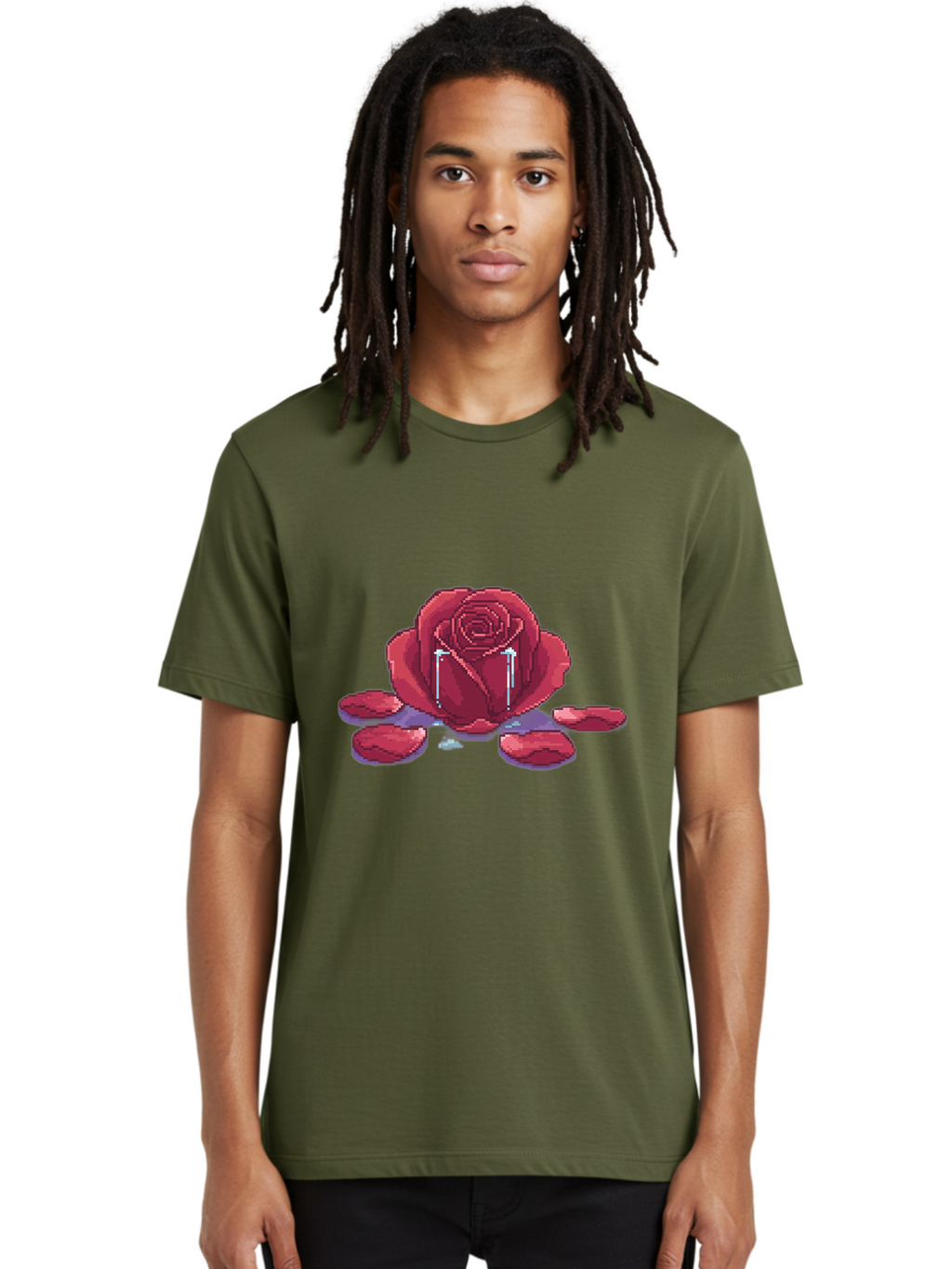 Crying-Rose Men'S Graphic Tee, 100% Cotton, Comfortable Casual Summer Wear, Machine Washable, Vintage Camera, Old Camera, Antique Camera, Black Camera, Classic Photography, Photography Equipment, Nostalgic Device, Film Camera, Camera Art Bam179