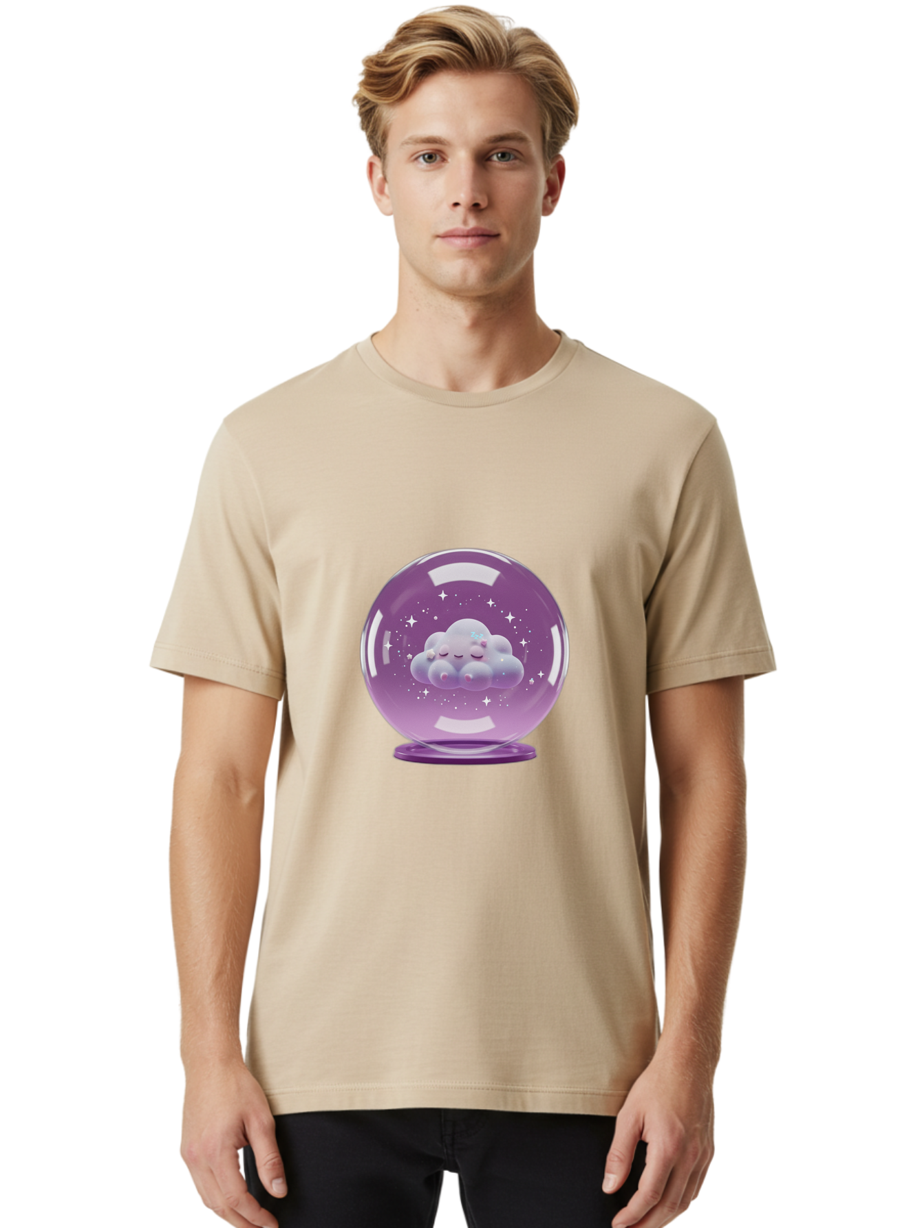 Crystal-Ball Men'S Graphic Tee, 100% Cotton, Comfortable Casual Summer Wear, Machine Washable, Vintage Camera, Old Camera, Antique Camera, Black Camera, Classic Photography, Photography Equipment, Nostalgic Device, Film Camera, Camera Art Bam180