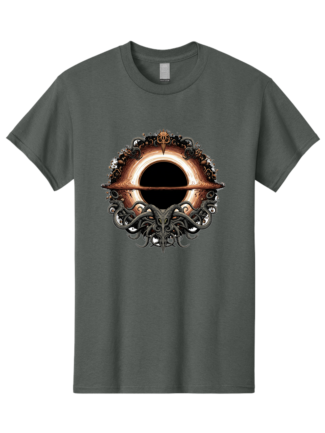Cthulhu-Portal Men'S Graphic Tee, 100% Cotton, Comfortable Casual Summer Wear, Machine Washable, Vintage Camera, Old Camera, Antique Camera, Black Camera, Classic Photography, Photography Equipment, Nostalgic Device, Film Camera, Camera Art Bam183
