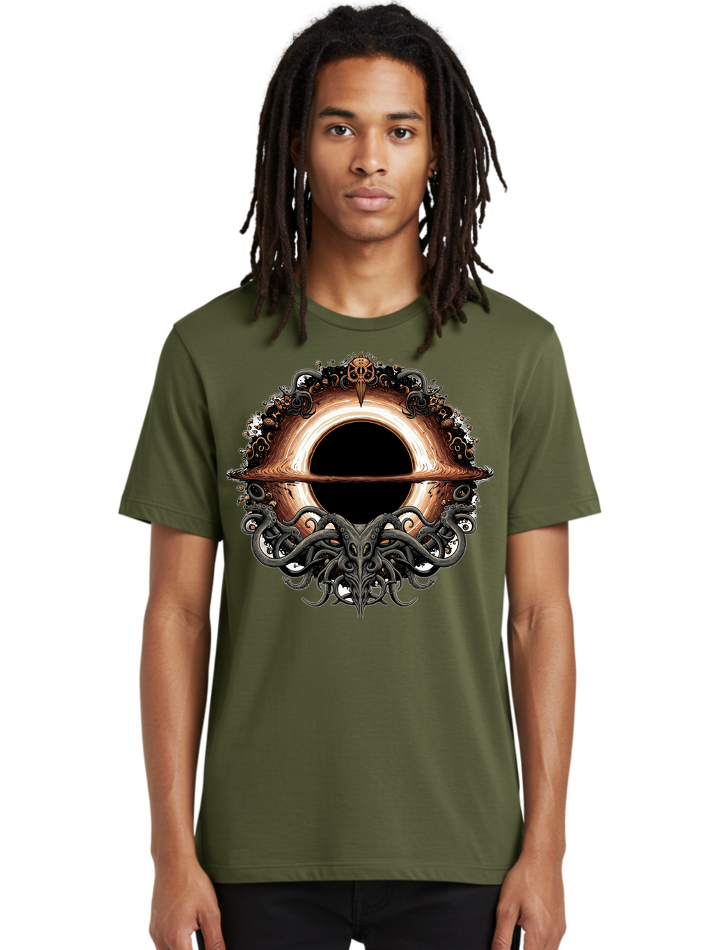 Cthulhu-Portal Men'S Graphic Tee, 100% Cotton, Comfortable Casual Summer Wear, Machine Washable, Vintage Camera, Old Camera, Antique Camera, Black Camera, Classic Photography, Photography Equipment, Nostalgic Device, Film Camera, Camera Art Bam183