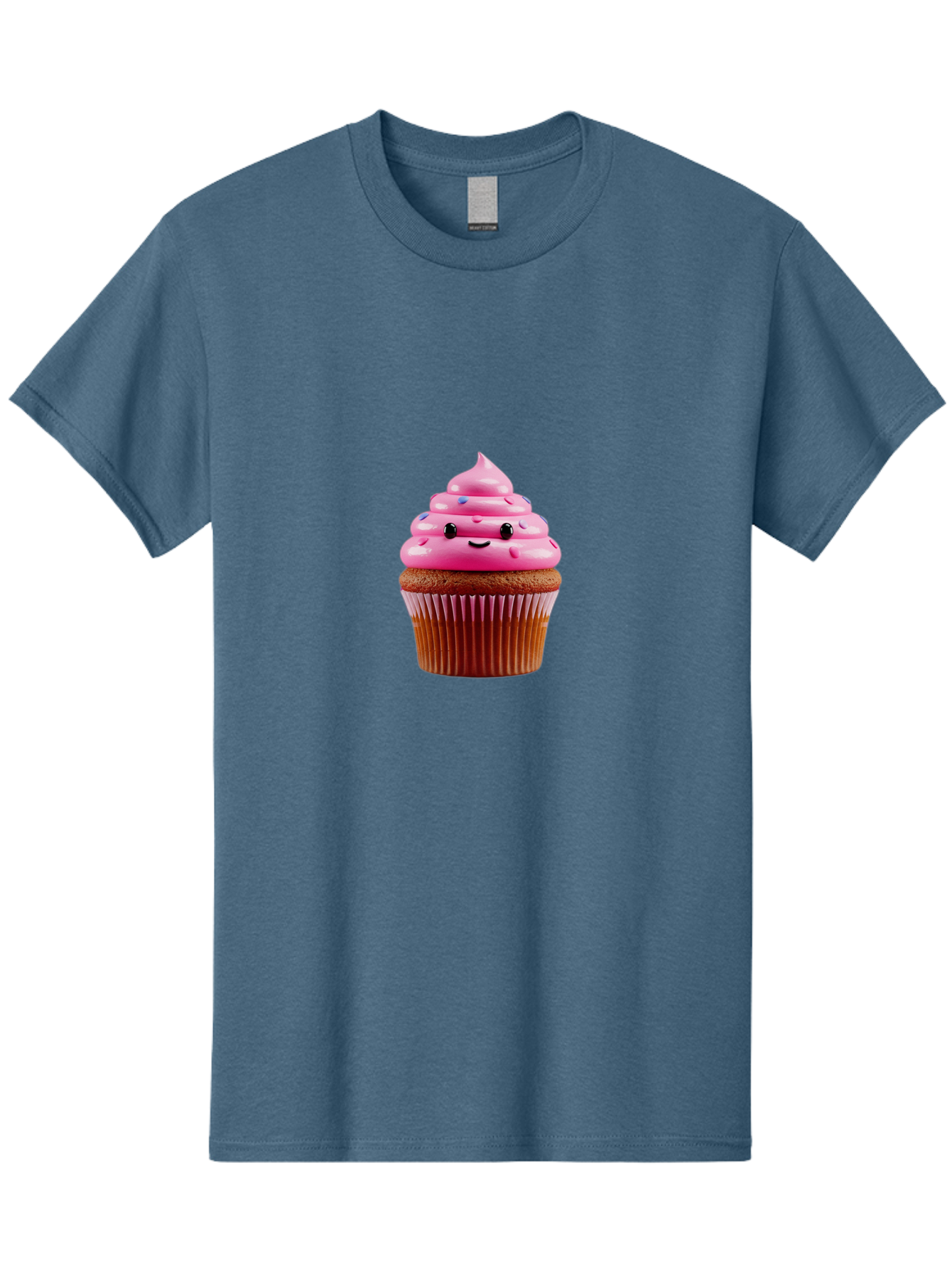 Cupcake-2 Men'S Graphic Tee, 100% Cotton, Comfortable Casual Summer Wear, Machine Washable, Vintage Camera, Old Camera, Antique Camera, Black Camera, Classic Photography, Photography Equipment, Nostalgic Device, Film Camera, Camera Art Bam187