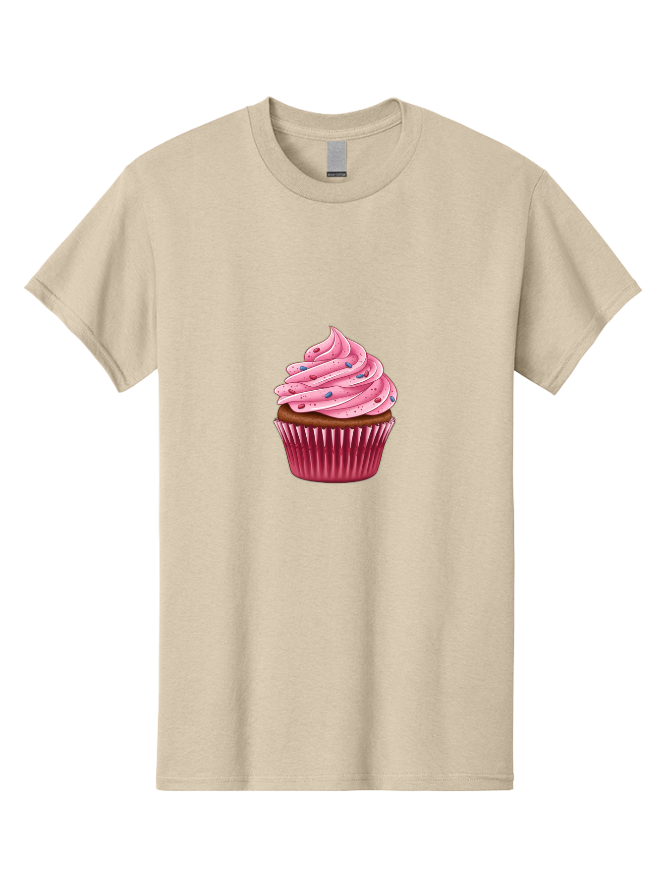 Cupcake-3 Men'S Graphic Tee, 100% Cotton, Comfortable Casual Summer Wear, Machine Washable, Vintage Camera, Old Camera, Antique Camera, Black Camera, Classic Photography, Photography Equipment, Nostalgic Device, Film Camera, Camera Art Bam188