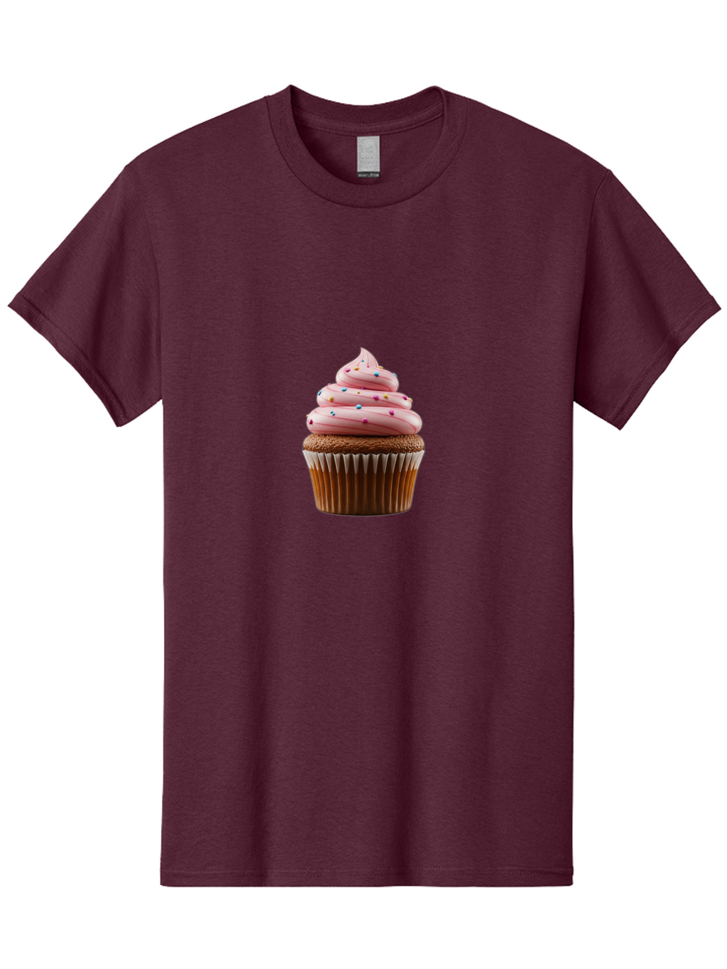 Cupcake-4 Men'S Graphic Tee, 100% Cotton, Comfortable Casual Summer Wear, Machine Washable, Vintage Camera, Old Camera, Antique Camera, Black Camera, Classic Photography, Photography Equipment, Nostalgic Device, Film Camera, Camera Art Bam189