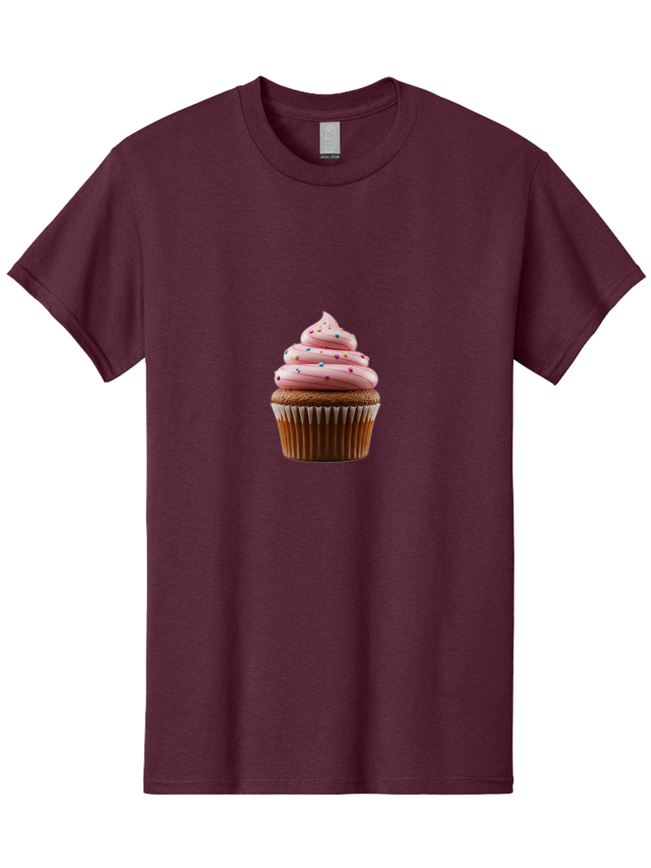Cupcake-4 Men'S Graphic Tee, 100% Cotton, Comfortable Casual Summer Wear, Machine Washable, Vintage Camera, Old Camera, Antique Camera, Black Camera, Classic Photography, Photography Equipment, Nostalgic Device, Film Camera, Camera Art Bam189