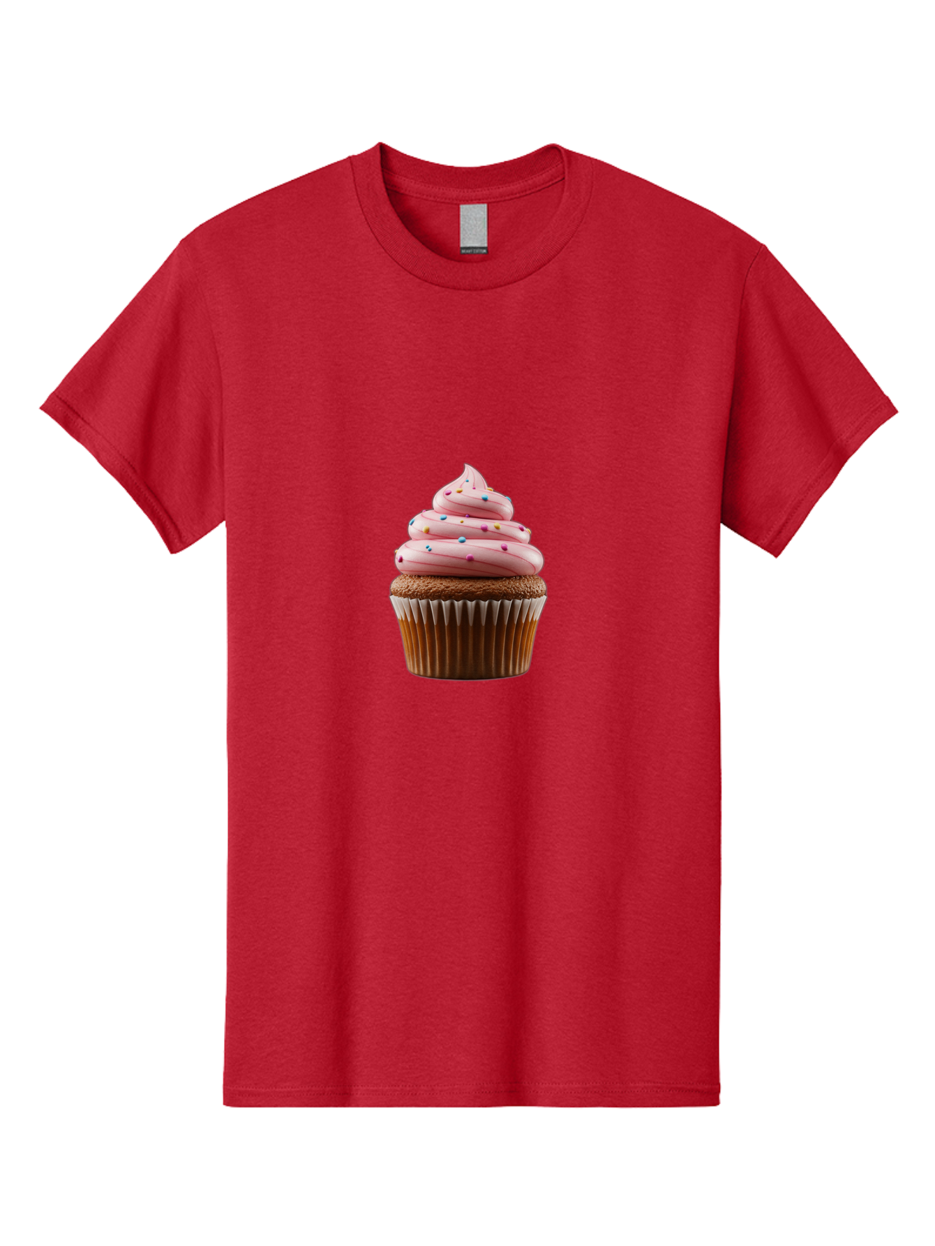 Cupcake-4 Men'S Graphic Tee, 100% Cotton, Comfortable Casual Summer Wear, Machine Washable, Vintage Camera, Old Camera, Antique Camera, Black Camera, Classic Photography, Photography Equipment, Nostalgic Device, Film Camera, Camera Art Bam189