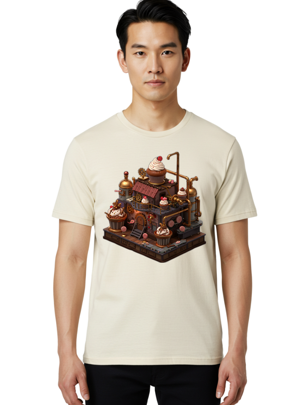 Cupcake-Factory Men'S Graphic Tee, 100% Cotton, Comfortable Casual Summer Wear, Machine Washable, Vintage Camera, Old Camera, Antique Camera, Black Camera, Classic Photography, Photography Equipment, Nostalgic Device, Film Camera, Camera Art Bam190