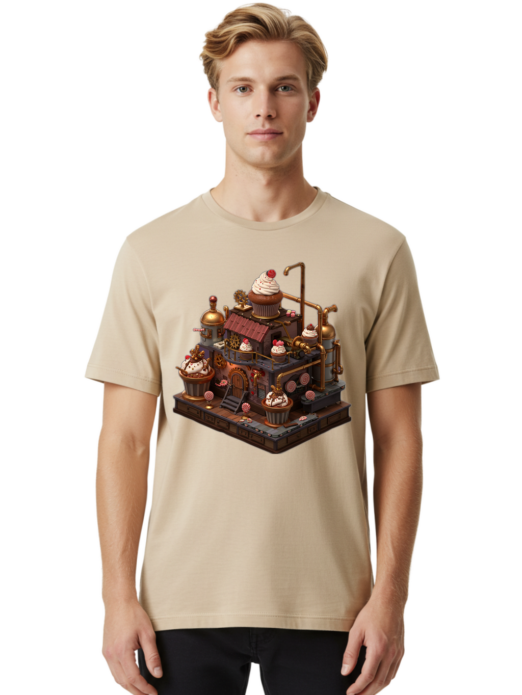 Cupcake-Factory Men'S Graphic Tee, 100% Cotton, Comfortable Casual Summer Wear, Machine Washable, Vintage Camera, Old Camera, Antique Camera, Black Camera, Classic Photography, Photography Equipment, Nostalgic Device, Film Camera, Camera Art Bam190