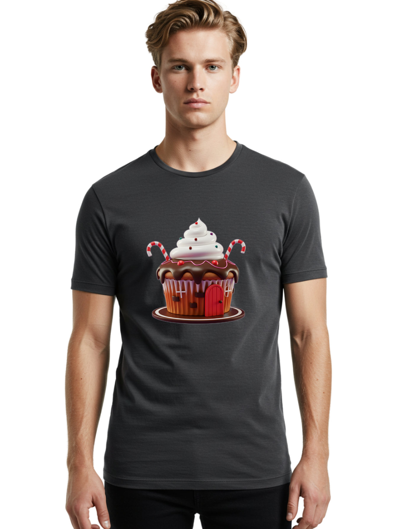Cupcake-House Men'S Graphic Tee, 100% Cotton, Comfortable Casual Summer Wear, Machine Washable, Vintage Camera, Old Camera, Antique Camera, Black Camera, Classic Photography, Photography Equipment, Nostalgic Device, Film Camera, Camera Art Bam192