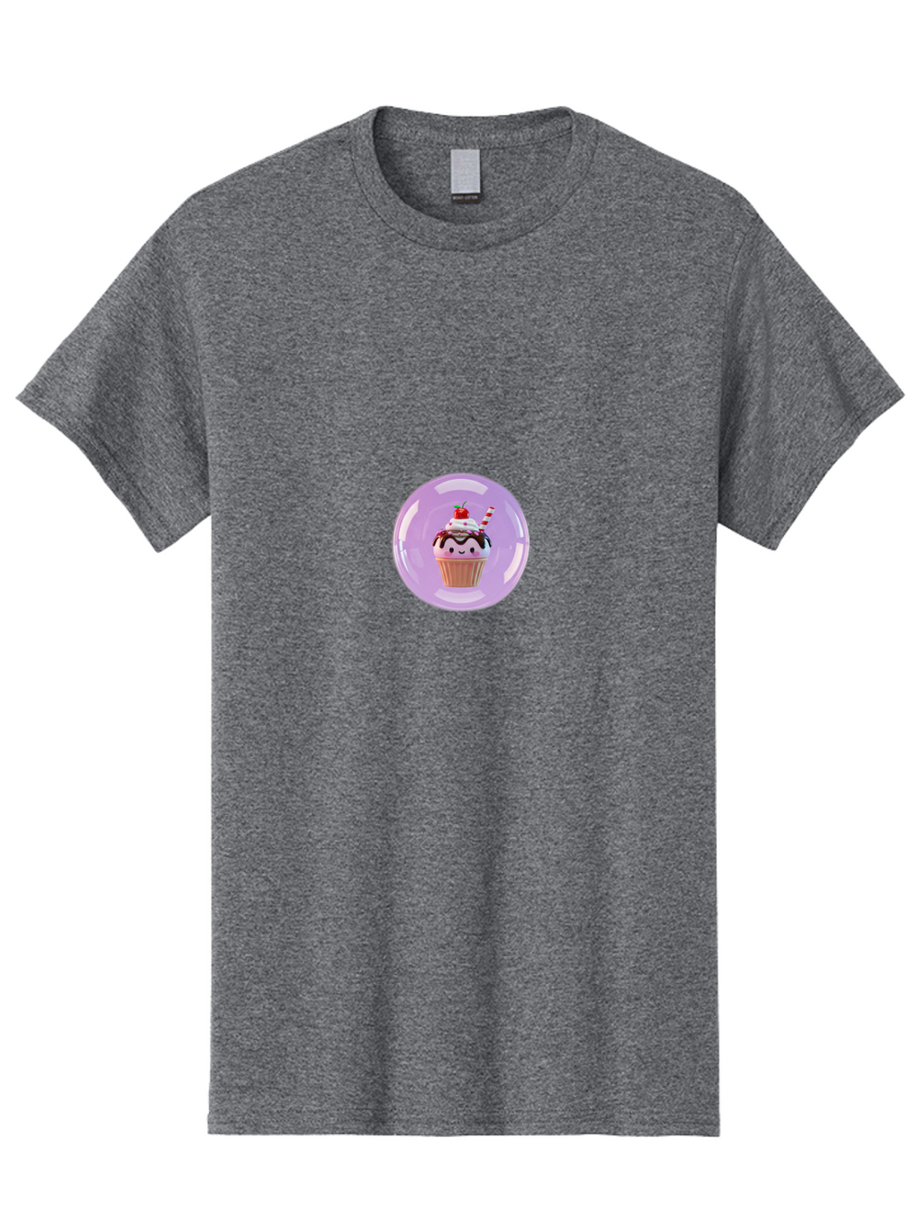 Cupcake-In-Bubble Men'S Graphic Tee, 100% Cotton, Comfortable Casual Summer Wear, Machine Washable, Vintage Camera, Old Camera, Antique Camera, Black Camera, Classic Photography, Photography Equipment, Nostalgic Device, Film Camera, Camera Art Bam193