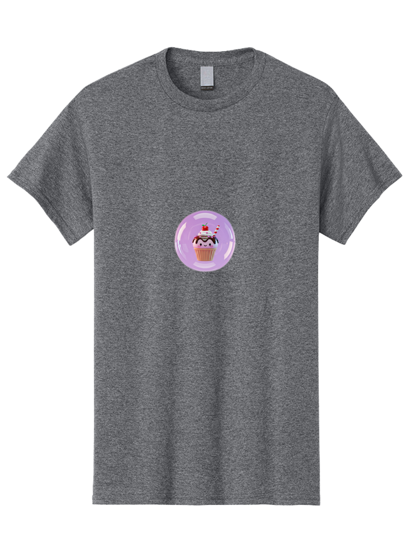 Cupcake-In-Bubble Men'S Graphic Tee, 100% Cotton, Comfortable Casual Summer Wear, Machine Washable, Vintage Camera, Old Camera, Antique Camera, Black Camera, Classic Photography, Photography Equipment, Nostalgic Device, Film Camera, Camera Art Bam193