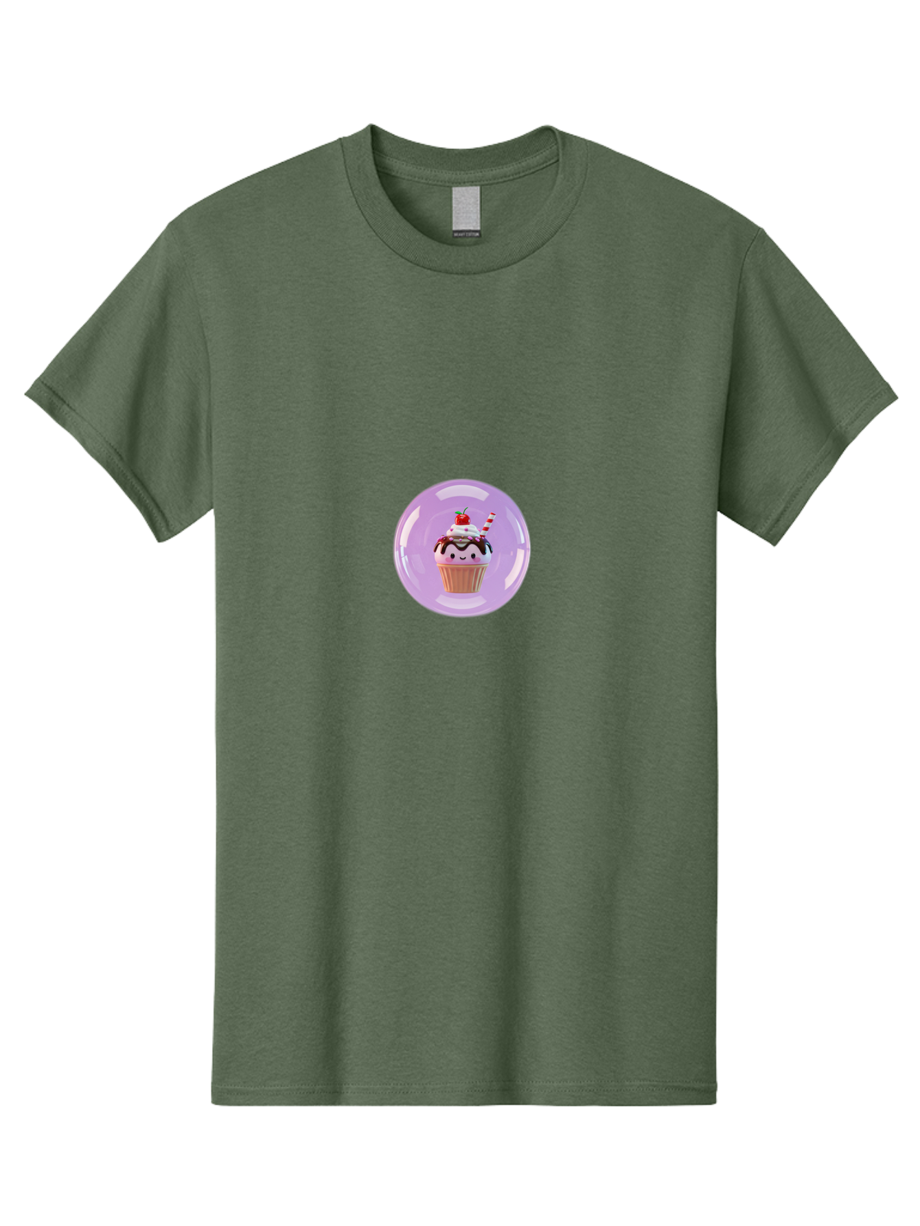 Cupcake-In-Bubble Men'S Graphic Tee, 100% Cotton, Comfortable Casual Summer Wear, Machine Washable, Vintage Camera, Old Camera, Antique Camera, Black Camera, Classic Photography, Photography Equipment, Nostalgic Device, Film Camera, Camera Art Bam193