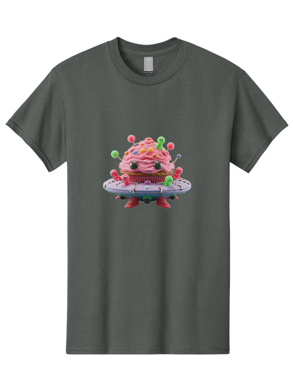 Cupcake-Ufo Men'S Graphic Tee, 100% Cotton, Comfortable Casual Summer Wear, Machine Washable, Vintage Camera, Old Camera, Antique Camera, Black Camera, Classic Photography, Photography Equipment, Nostalgic Device, Film Camera, Camera Art Bam195