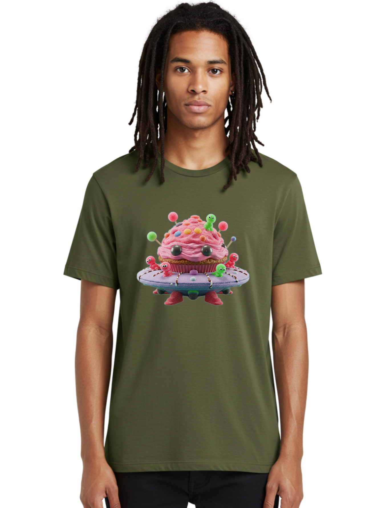 Cupcake-Ufo Men'S Graphic Tee, 100% Cotton, Comfortable Casual Summer Wear, Machine Washable, Vintage Camera, Old Camera, Antique Camera, Black Camera, Classic Photography, Photography Equipment, Nostalgic Device, Film Camera, Camera Art Bam195