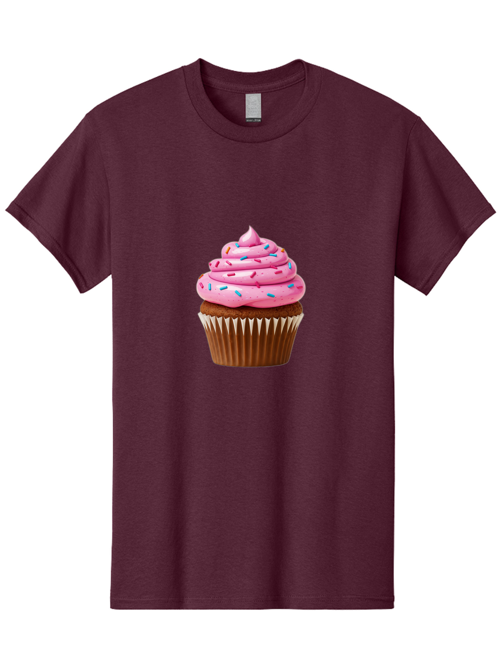 Cupcake-With-Pink-Frosting Men'S Graphic Tee, 100% Cotton, Comfortable Casual Summer Wear, Machine Washable, Vintage Camera, Old Camera, Antique Camera, Black Camera, Classic Photography, Photography Equipment, Nostalgic Device, Film Camera, Bam196