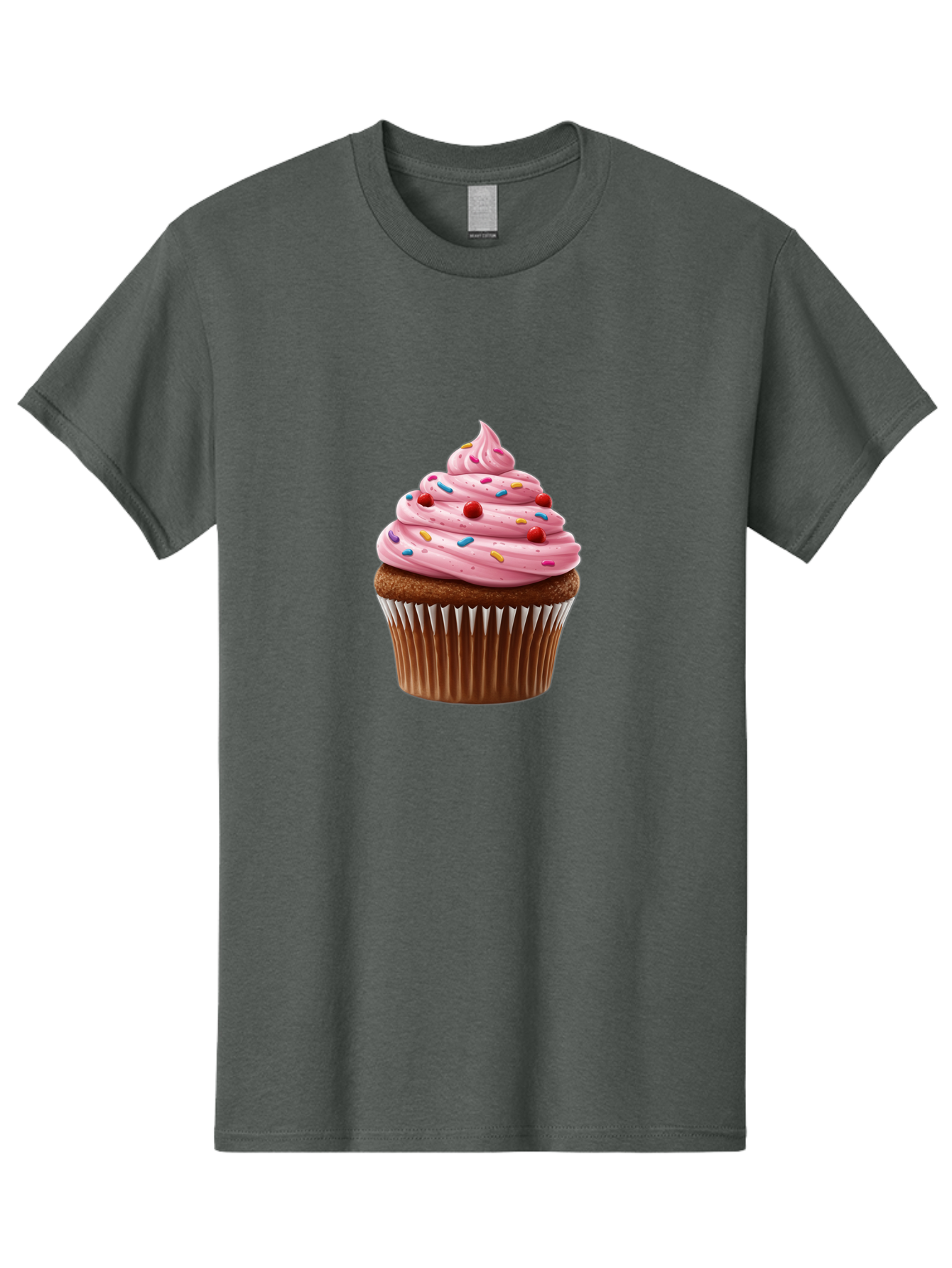 Cupcake-With-Sprinkles Men'S Graphic Tee, 100% Cotton, Comfortable Casual Summer Wear, Machine Washable, Vintage Camera, Old Camera, Antique Camera, Black Camera, Classic Photography, Photography Equipment, Nostalgic Device, Film Camera, Bam197