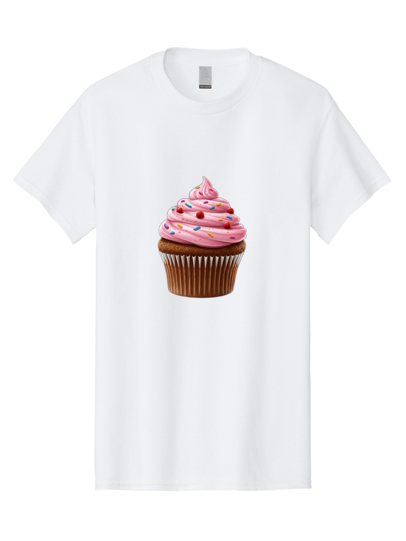 Cupcake-With-Sprinkles Men'S Graphic Tee, 100% Cotton, Comfortable Casual Summer Wear, Machine Washable, Vintage Camera, Old Camera, Antique Camera, Black Camera, Classic Photography, Photography Equipment, Nostalgic Device, Film Camera, Bam197