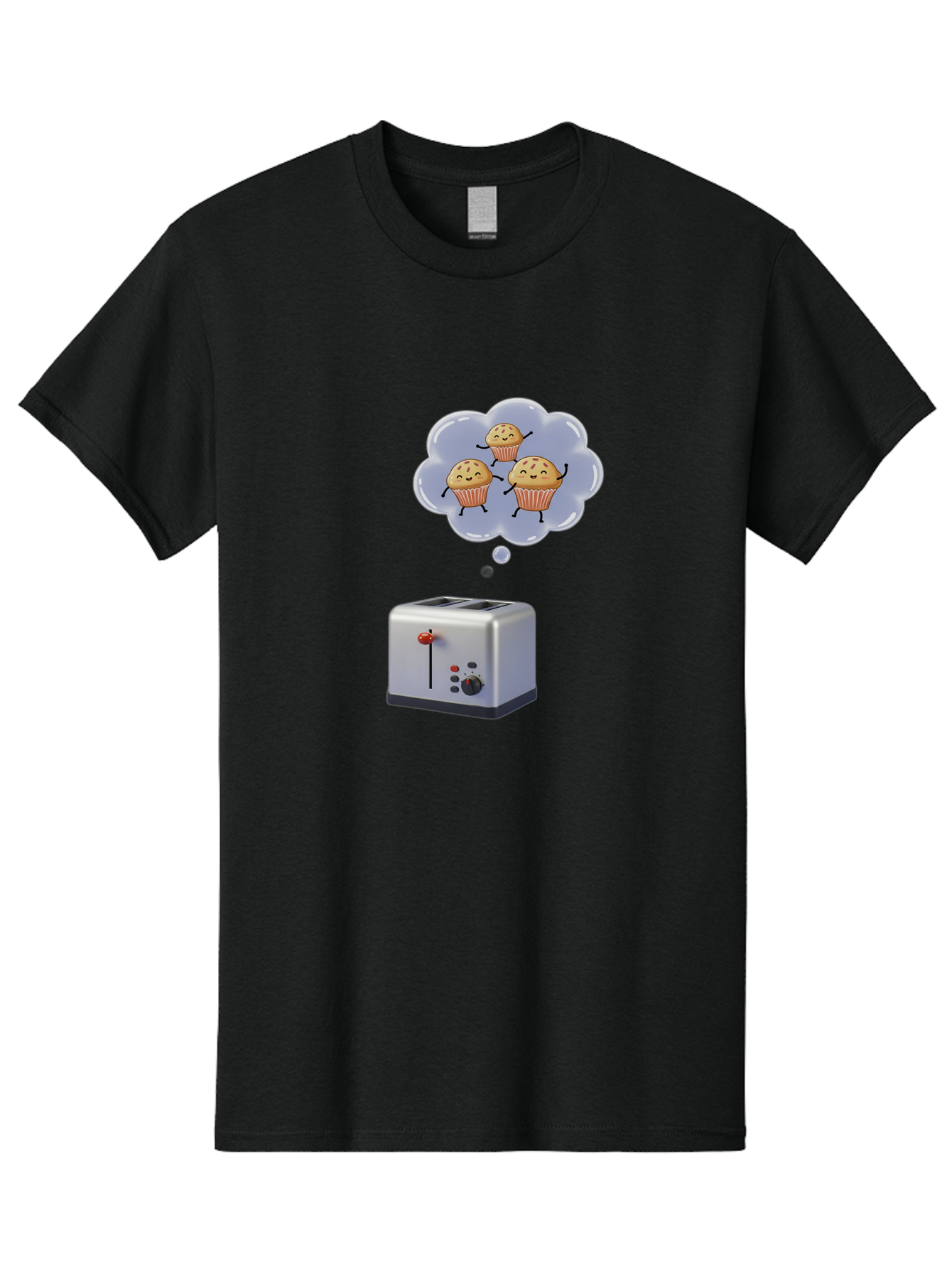 Cupcakes-Toaster Men'S Graphic Tee, 100% Cotton, Comfortable Casual Summer Wear, Machine Washable, Vintage Camera, Old Camera, Antique Camera, Black Camera, Classic Photography, Photography Equipment, Nostalgic Device, Film Camera, Camera Art Bam199