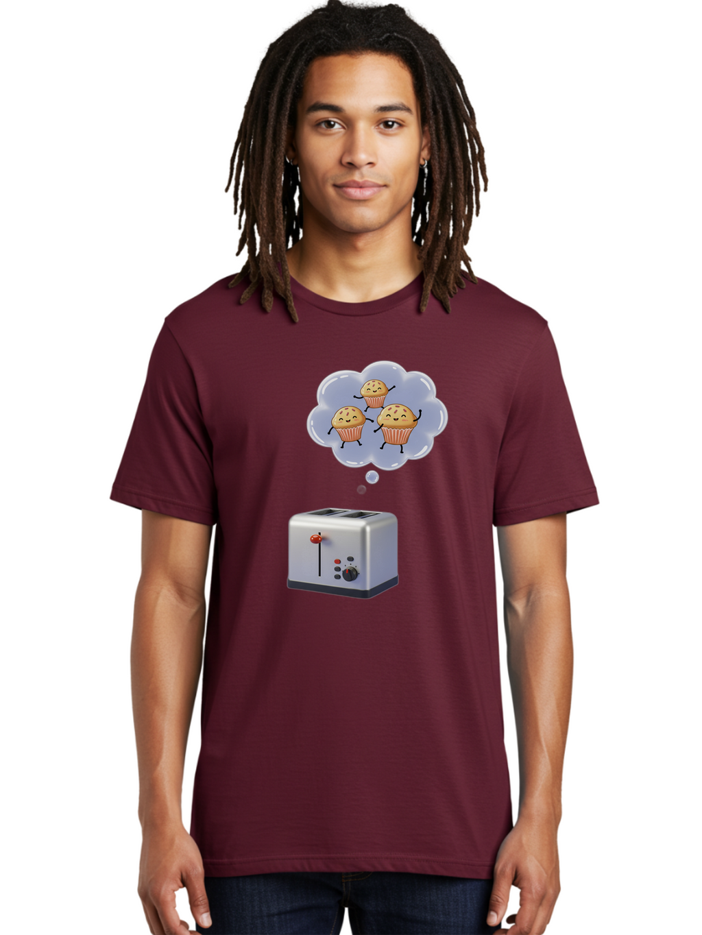 Cupcakes-Toaster Men'S Graphic Tee, 100% Cotton, Comfortable Casual Summer Wear, Machine Washable, Vintage Camera, Old Camera, Antique Camera, Black Camera, Classic Photography, Photography Equipment, Nostalgic Device, Film Camera, Camera Art Bam199