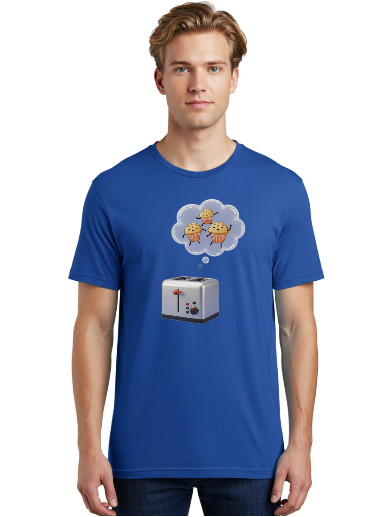 Cupcakes-Toaster Men'S Graphic Tee, 100% Cotton, Comfortable Casual Summer Wear, Machine Washable, Vintage Camera, Old Camera, Antique Camera, Black Camera, Classic Photography, Photography Equipment, Nostalgic Device, Film Camera, Camera Art Bam199